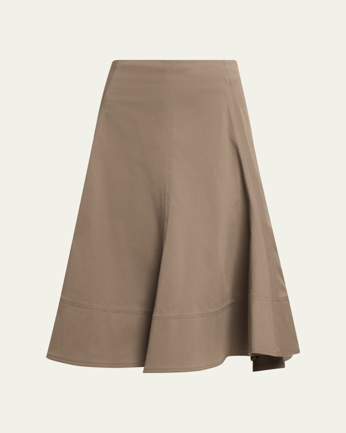 Proenza Schouler Janan Canvas Midi Skirt