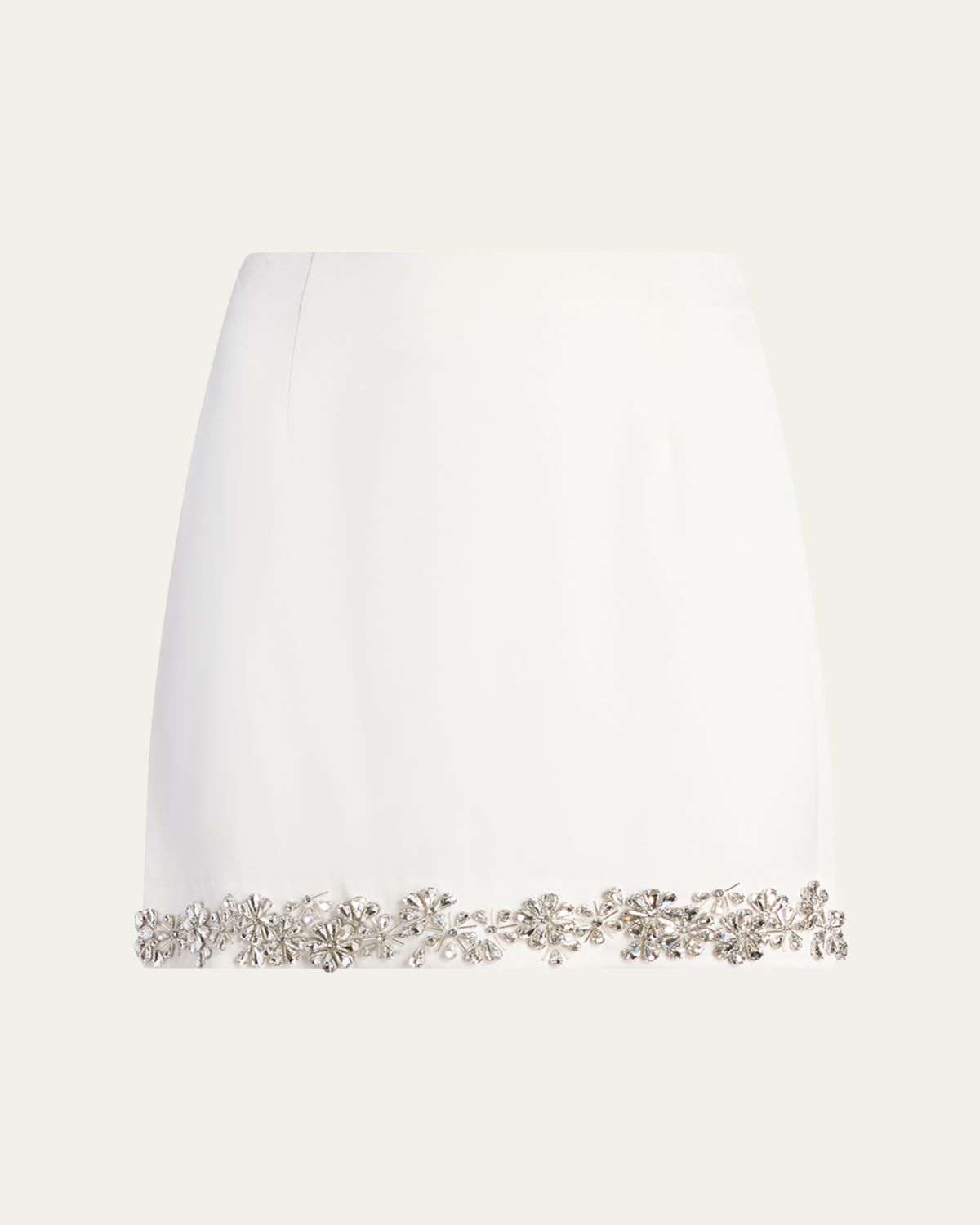 Cinq a Sept Adona Tumbling Flowers Crepe Mini Skirt | Thumbnail 4