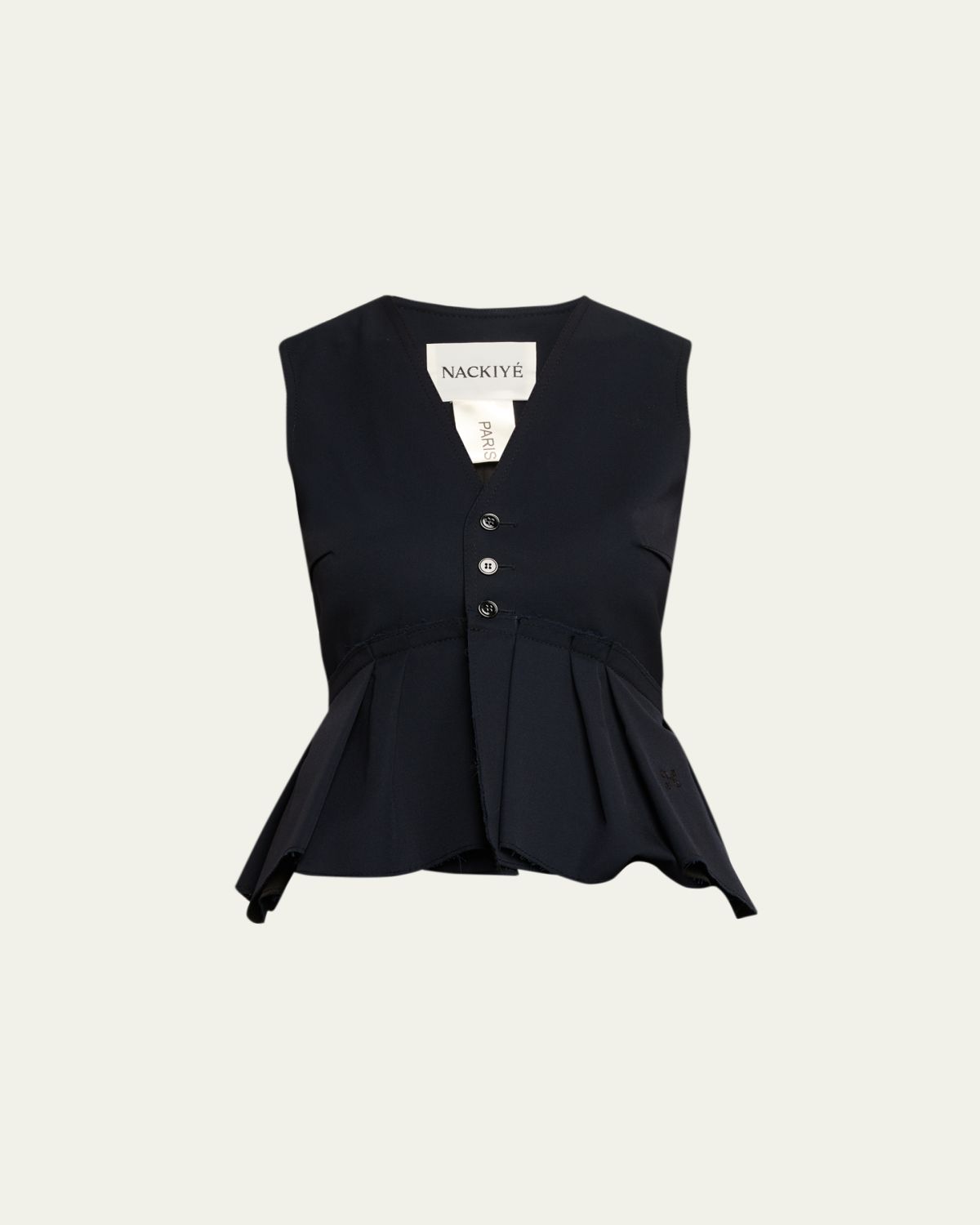 NACKIYE Bang Bang Peplum Vest | Thumbnail 6