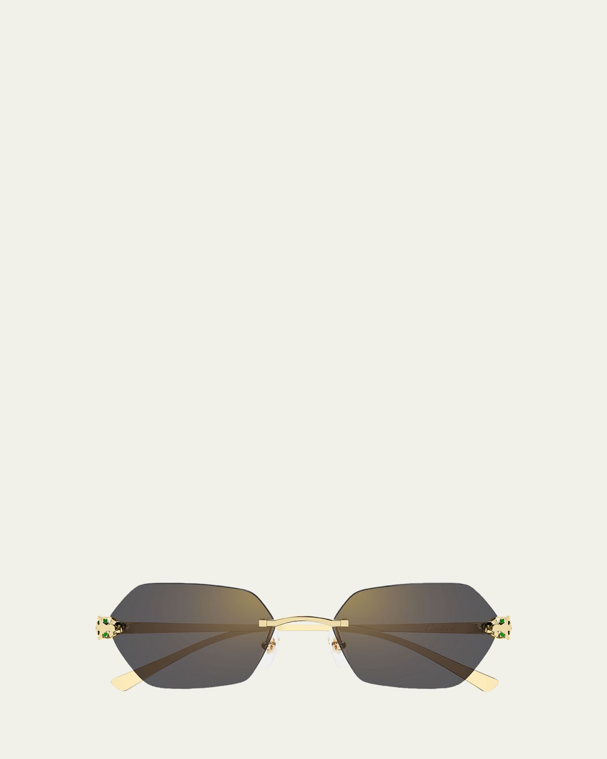 Cartier Panthère de  55mm Geometric Sunglasses | Thumbnail 6