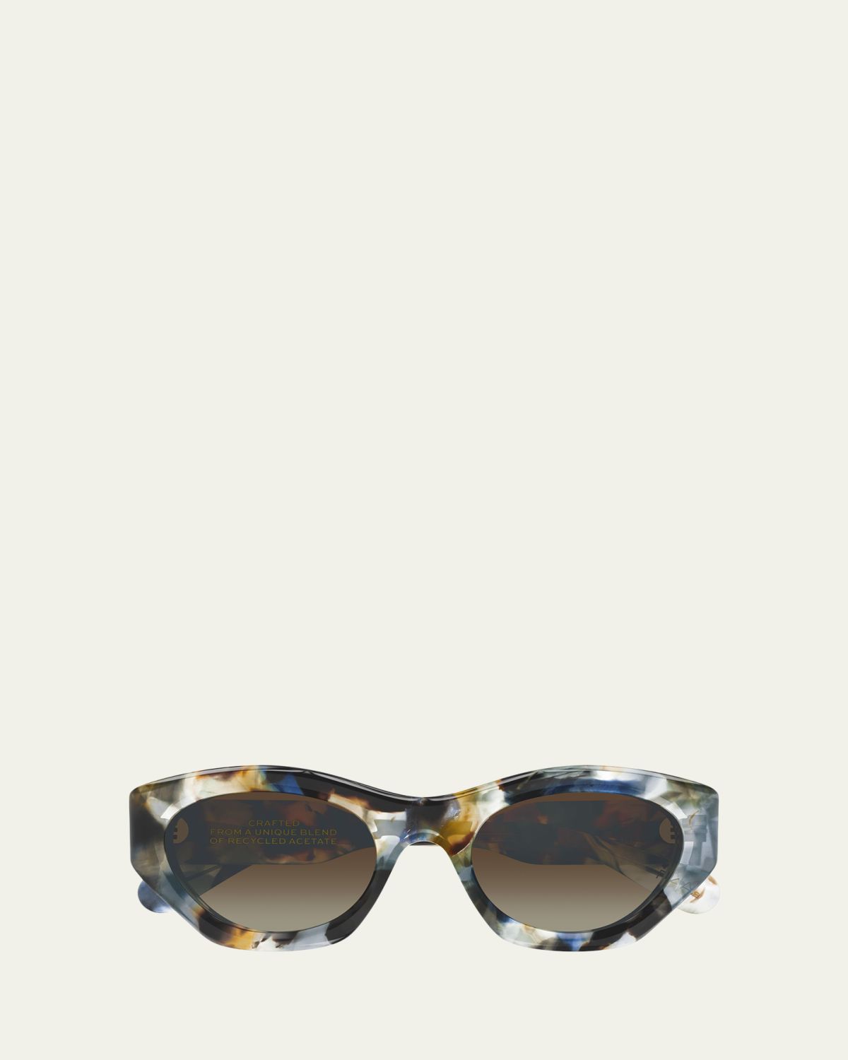 Chloe 53mm Recycled Acetate Cat-Eye Sunglasses