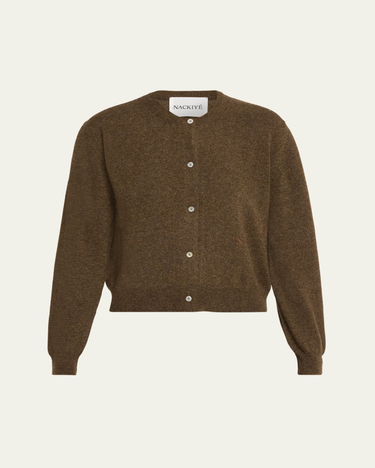 NACKIYE Sea Shell Cashmere Cardigan