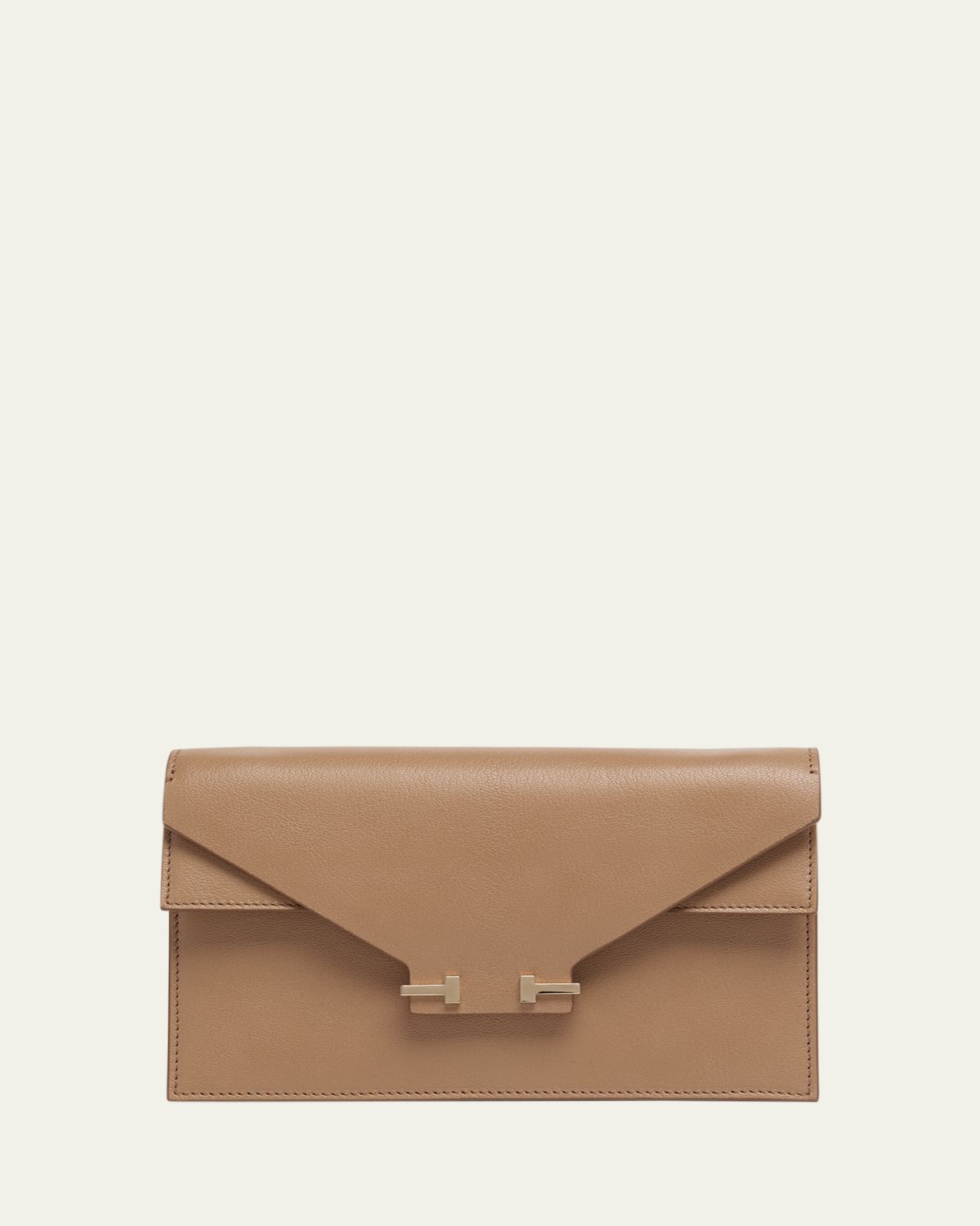 TOM FORD Aube Mini Leather Clutch Bag