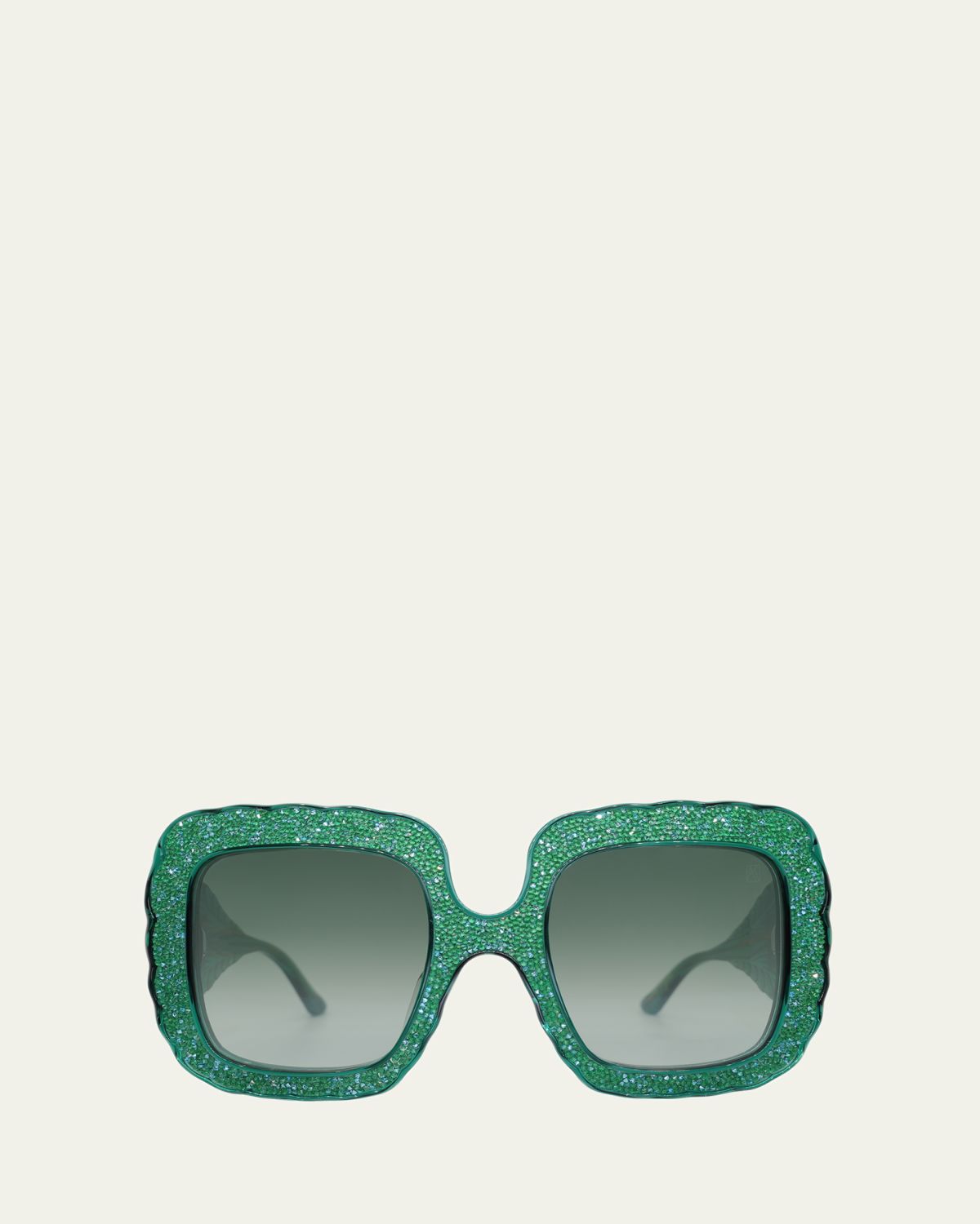 Anna-Karin Karlsson Shade of Shelly Crystal Square Sunglasses