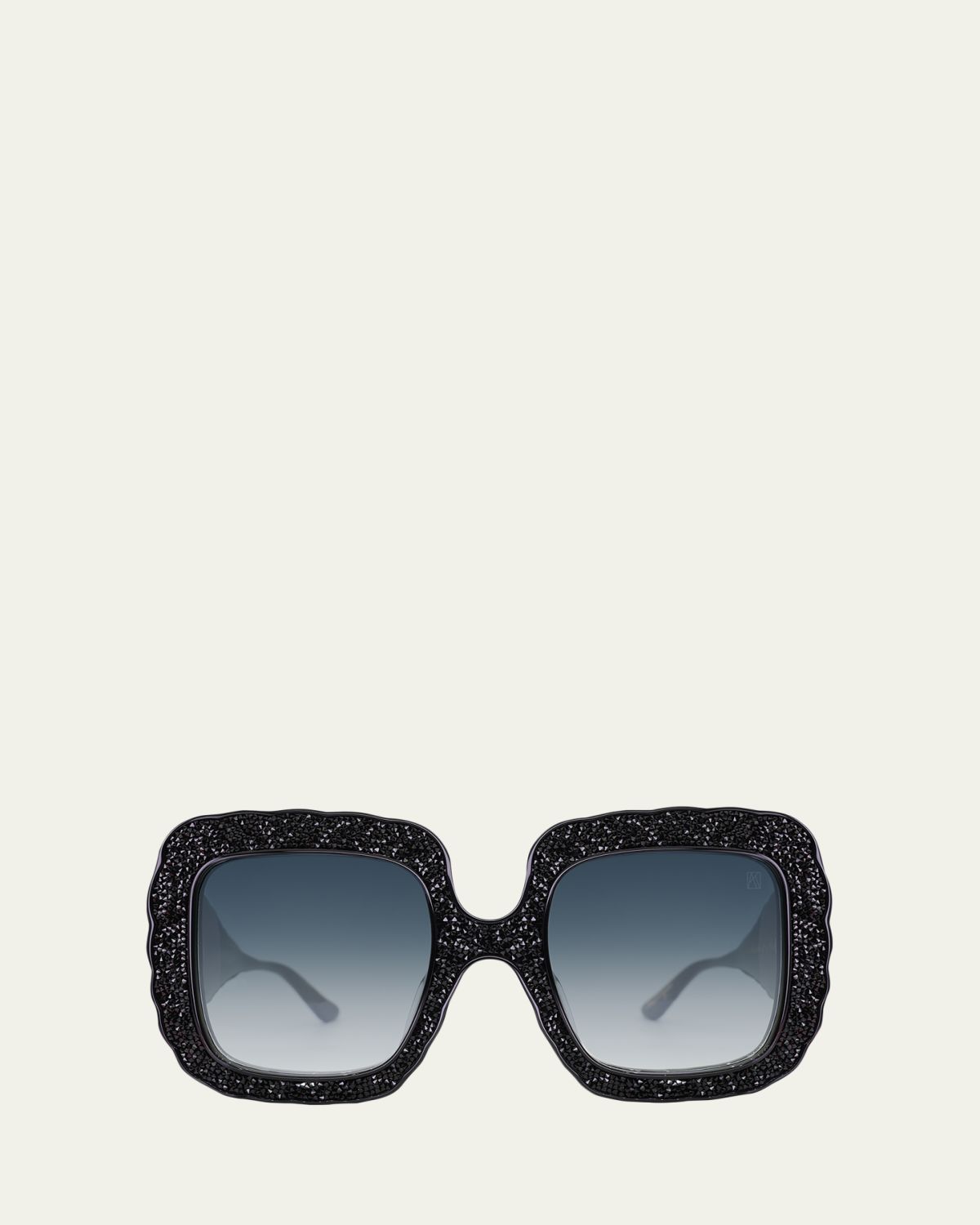 Anna-Karin Karlsson Shades of Shelly Crystal Square Sunglasses