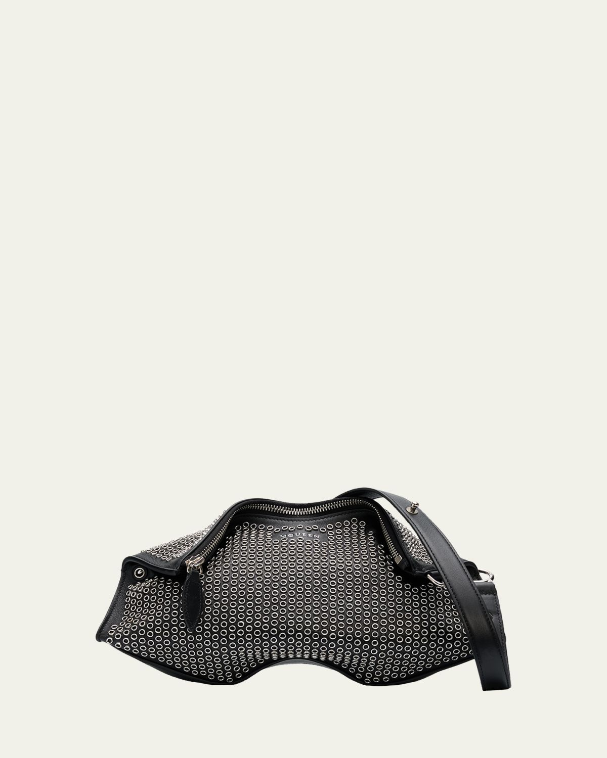 McQueen Manta Eyelet-Covered Leather Clutch Bag | Thumbnail 5 McQueen Manta Eyelet-Covered Leather Clutch Bag | Thumbnail 5
