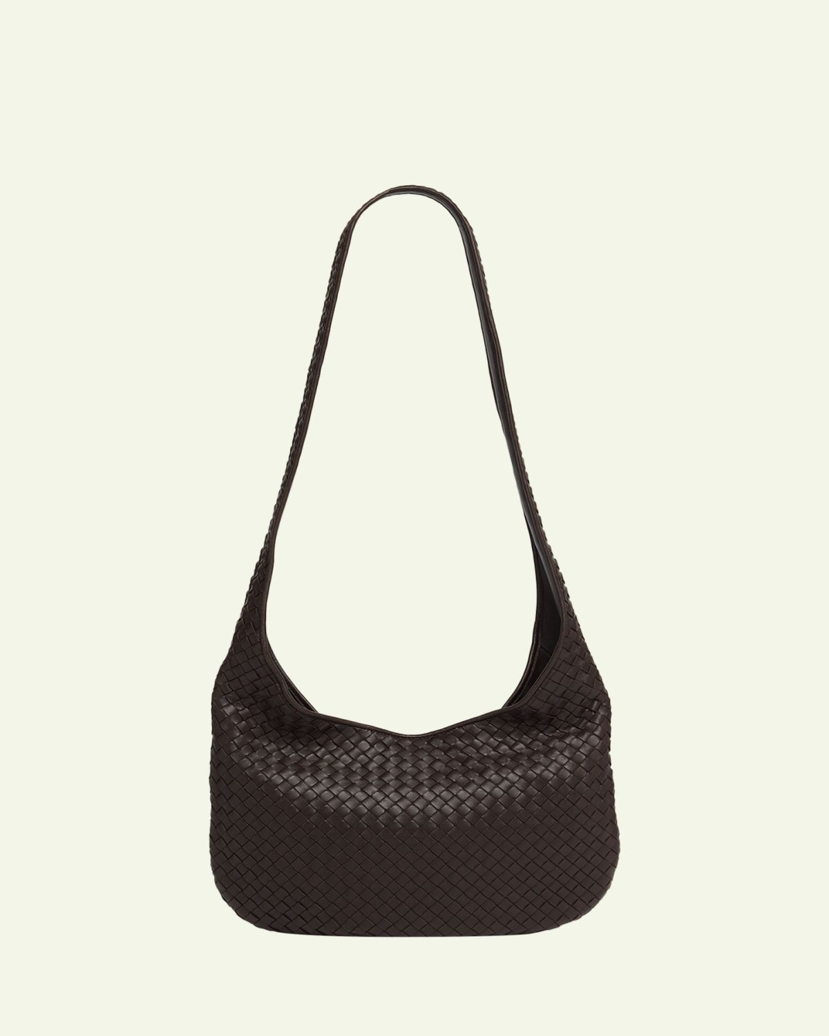 Bottega Veneta Men's Small Veneto Intrecciato Leather Shoulder Bag