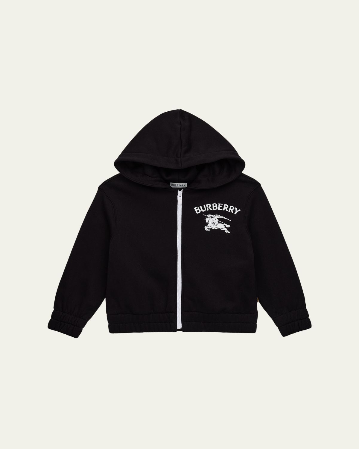 Burberry Boy's Clyde EKD Cotton Zip Hoodie, Size 4-14