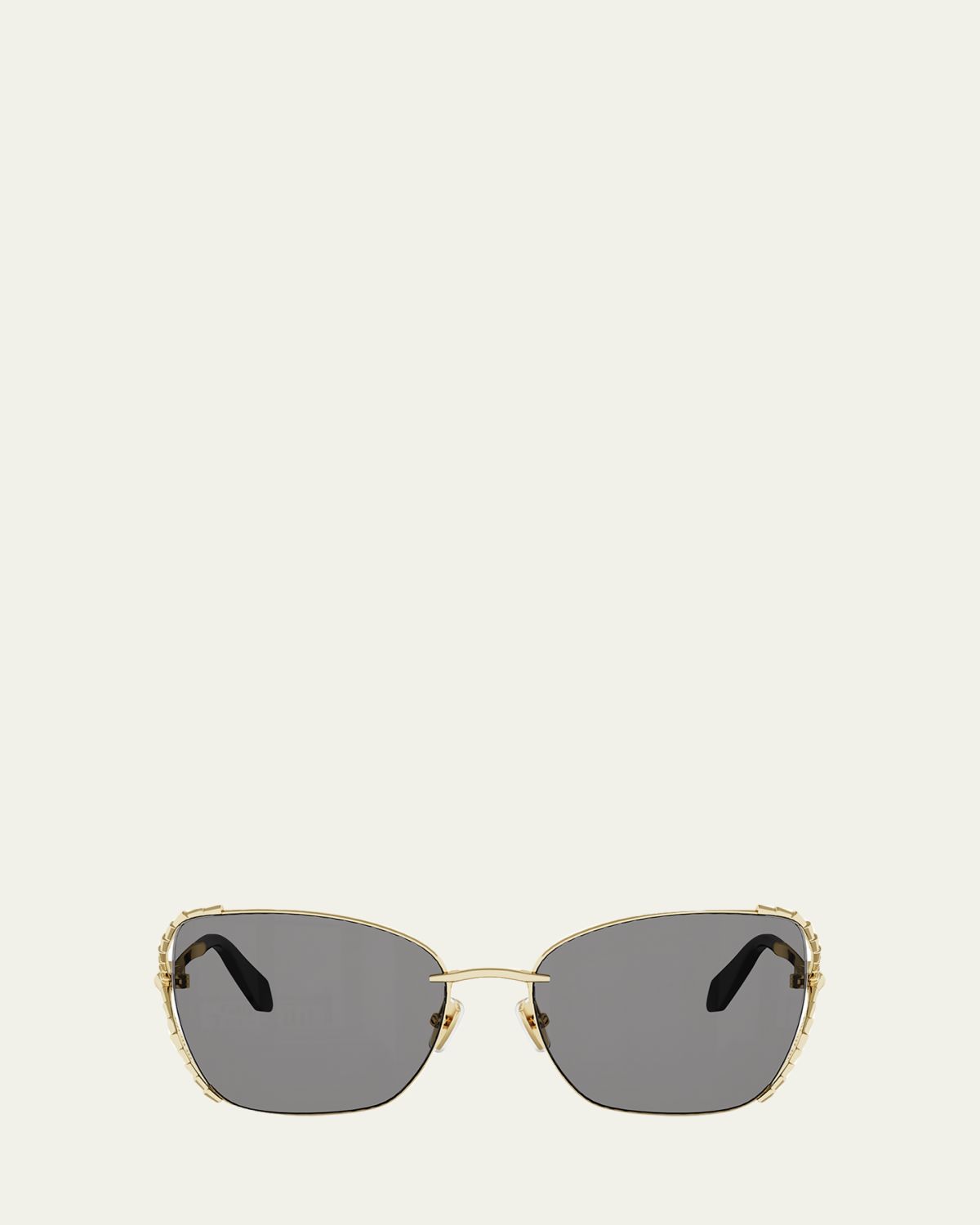 BVLGARI Serpenti Viper 56mm Butterfly Sunglasses