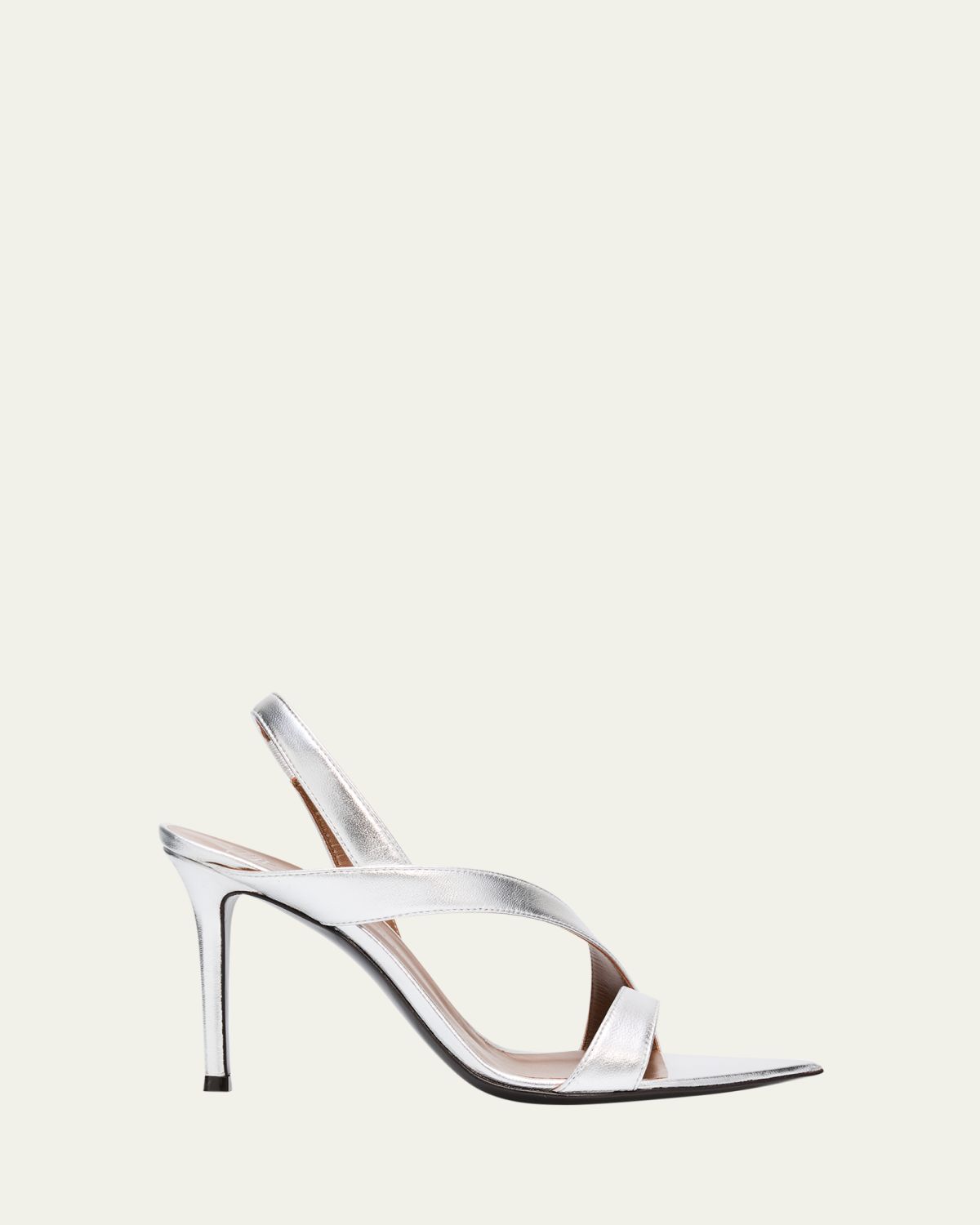 Giuseppe Zanotti 90mm Leather Pointed-Toe Sandals