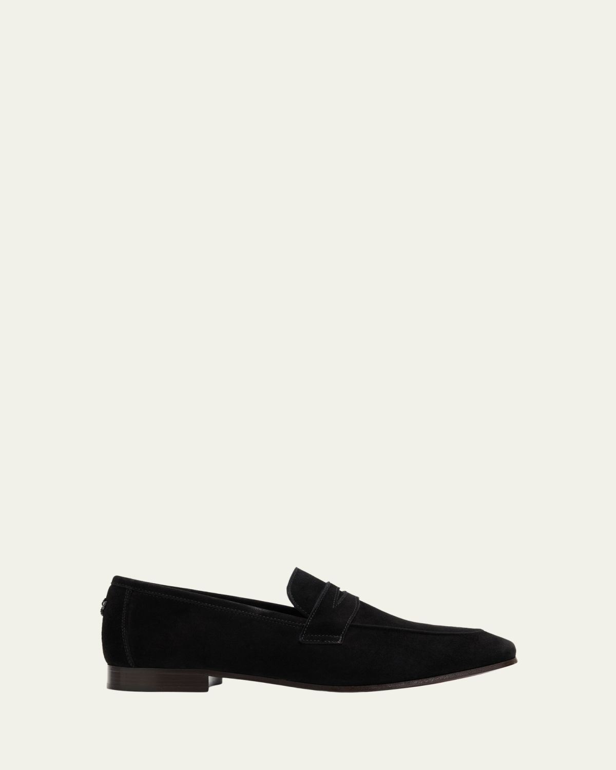 Bougeotte Suede Flaneur Penny Loafers