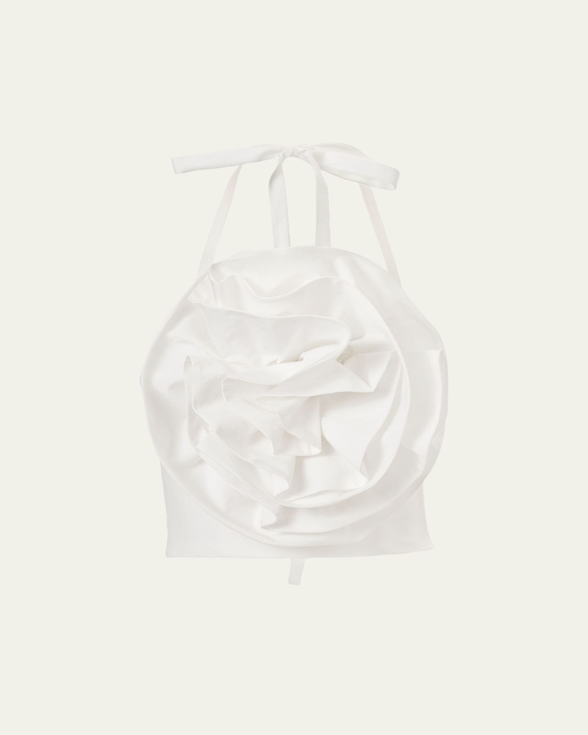 Carolina Herrera Rose Applique Halter Top | Thumbnail 5 Carolina Herrera Rose Applique Halter Top | Thumbnail 5