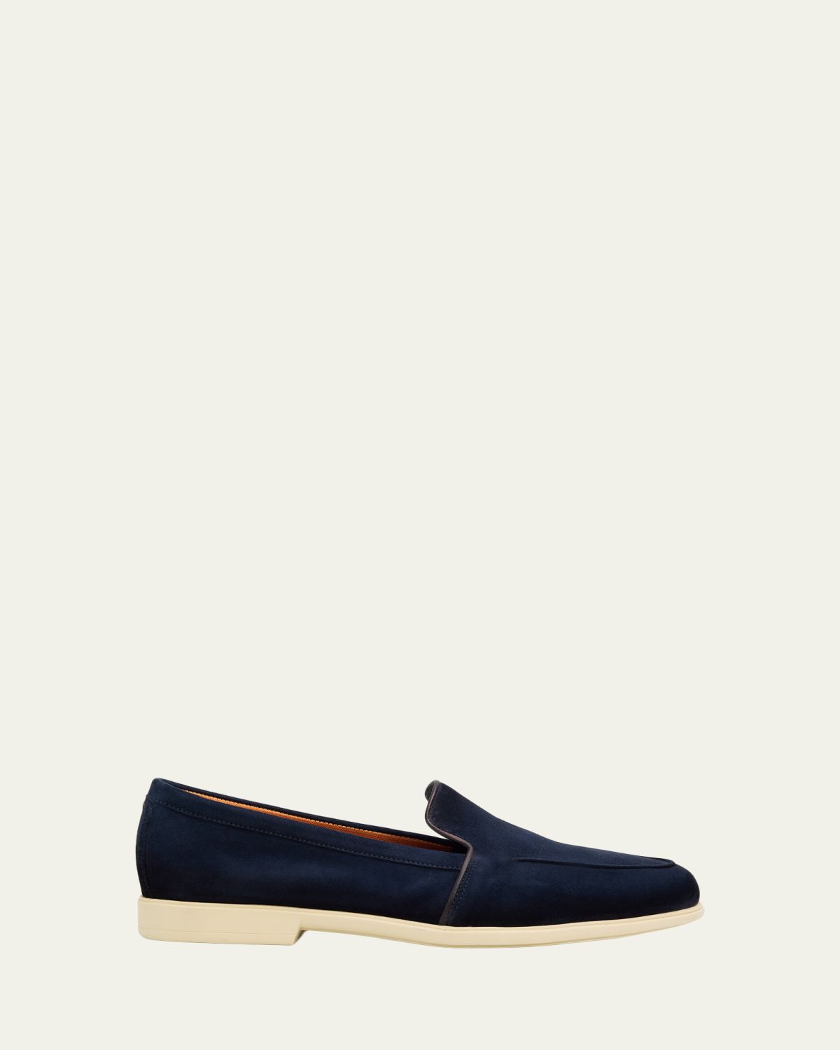 Santoni Suede Loafers