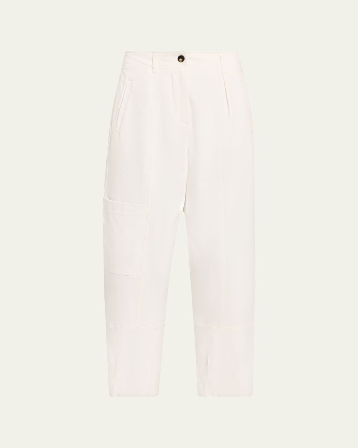 Max Mara Pleated Barrel-Leg Ankle Pants | Thumbnail 6 Max Mara Pleated Barrel-Leg Ankle Pants | Thumbnail 6