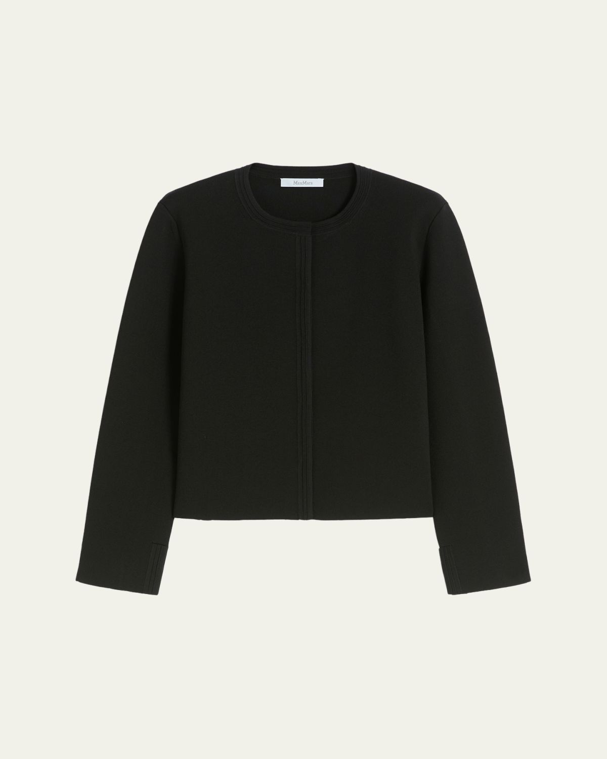 Max Mara Crewneck Cotton Knit Cardigan | Thumbnail 5