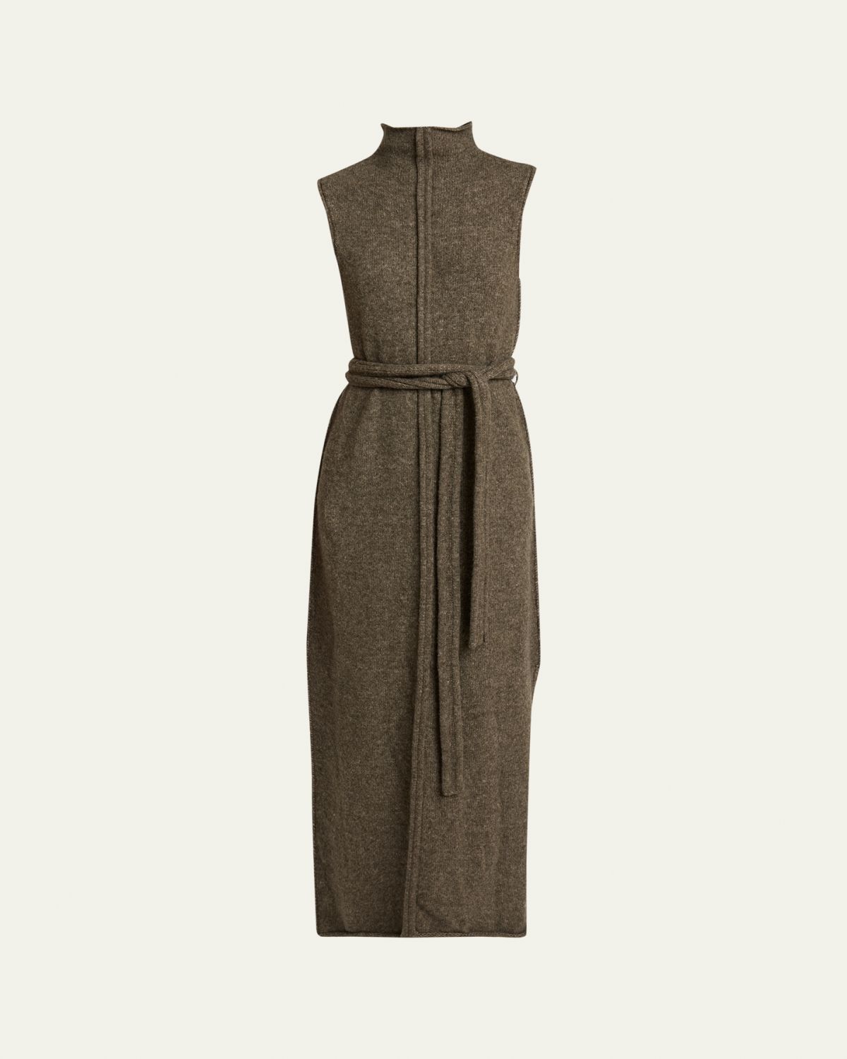 Proenza Schouler White Label Zola Sleeveless Wool Turtleneck Dress