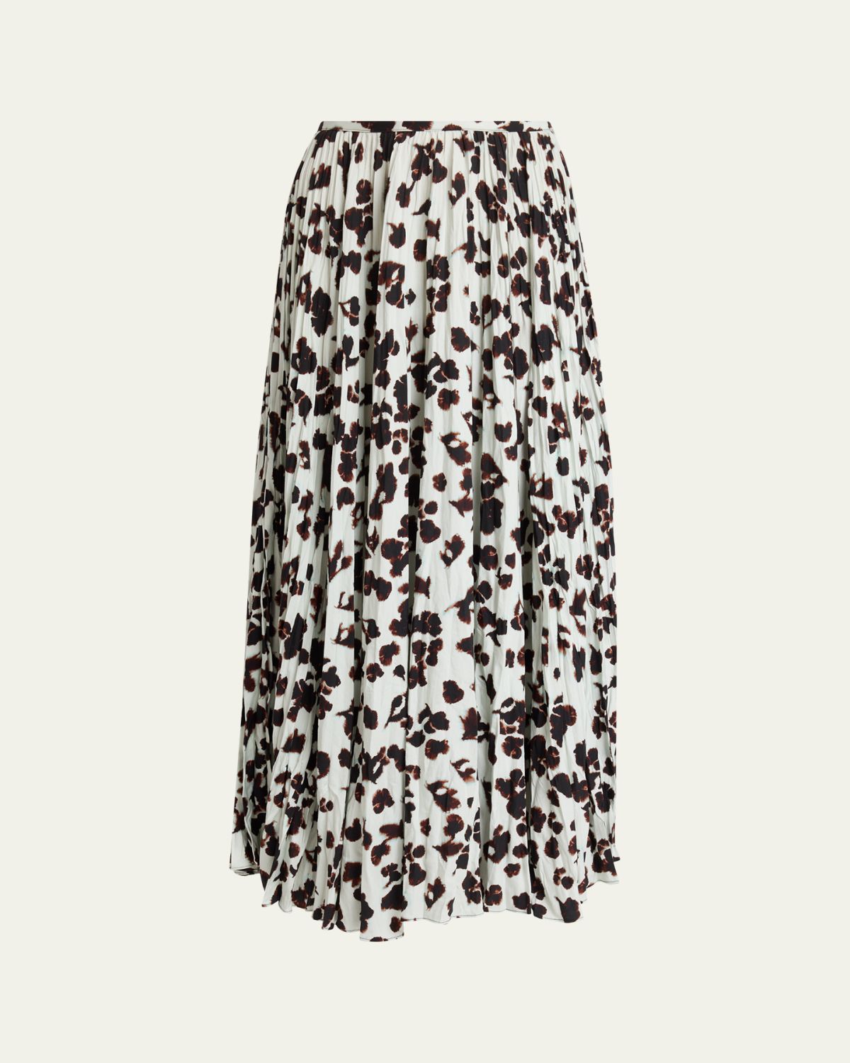 Proenza Schouler White Label Runa Pleated Floral Skirt