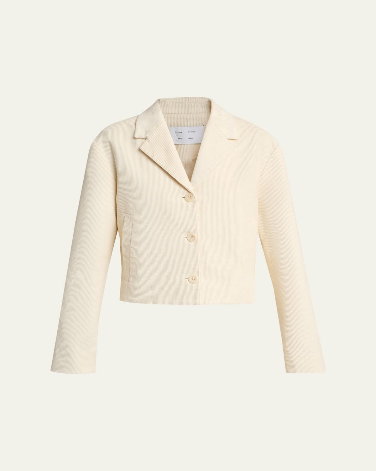 Proenza Schouler White Label Nima Cropped Corduroy Jacket