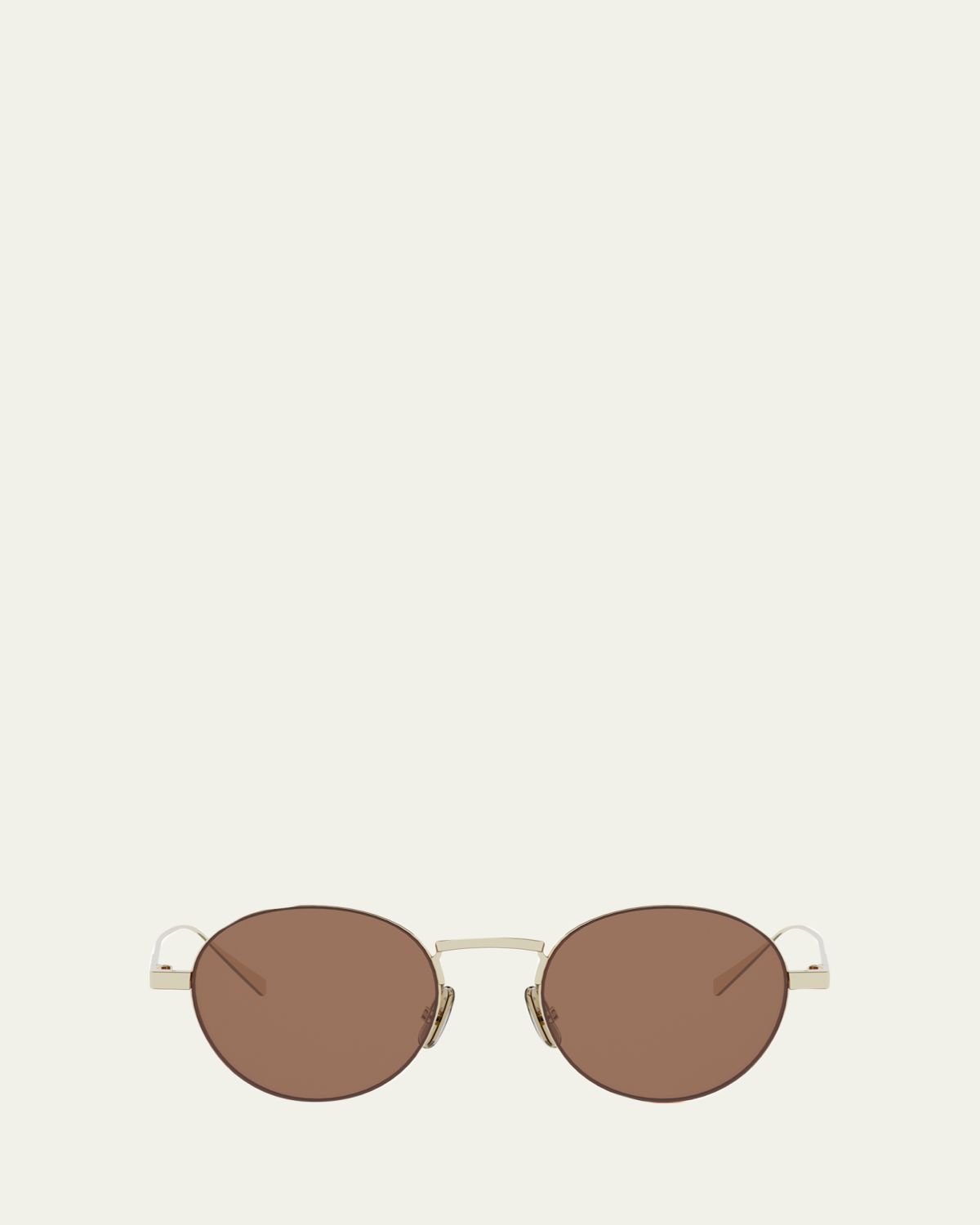 CELINE 49mm Metal Round Sunglasses | Thumbnail 4 CELINE 49mm Metal Round Sunglasses | Thumbnail 4