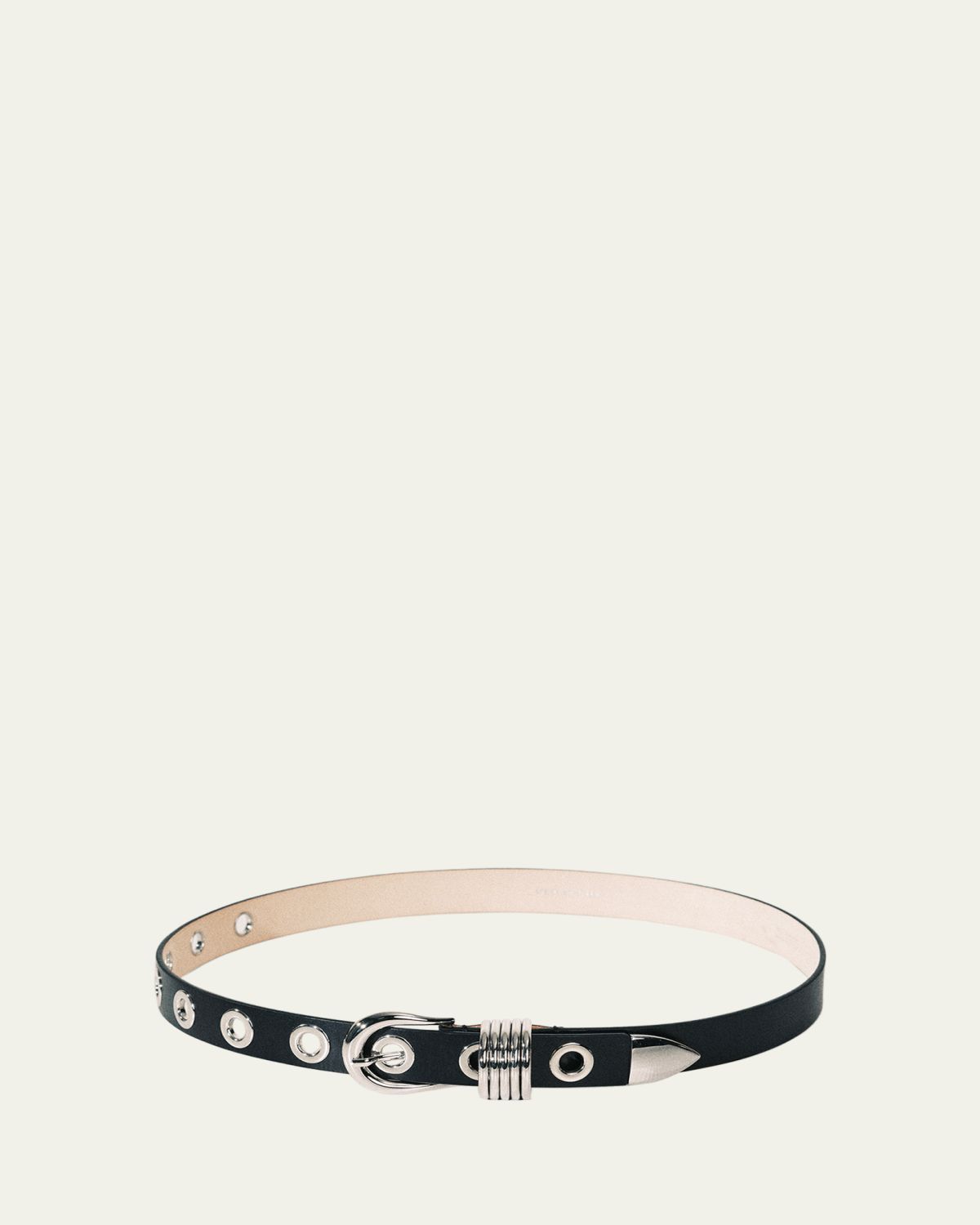 Dehanche Hollyhock Rivet Leather Belt
