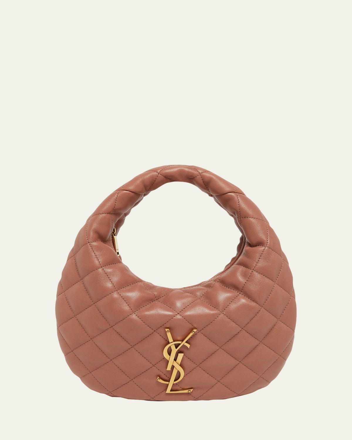 Saint Laurent Icarino Baby YSL Quilted Leather Hobo Bag | Thumbnail 10 Saint Laurent Icarino Baby YSL Quilted Leather Hobo Bag | Thumbnail 10