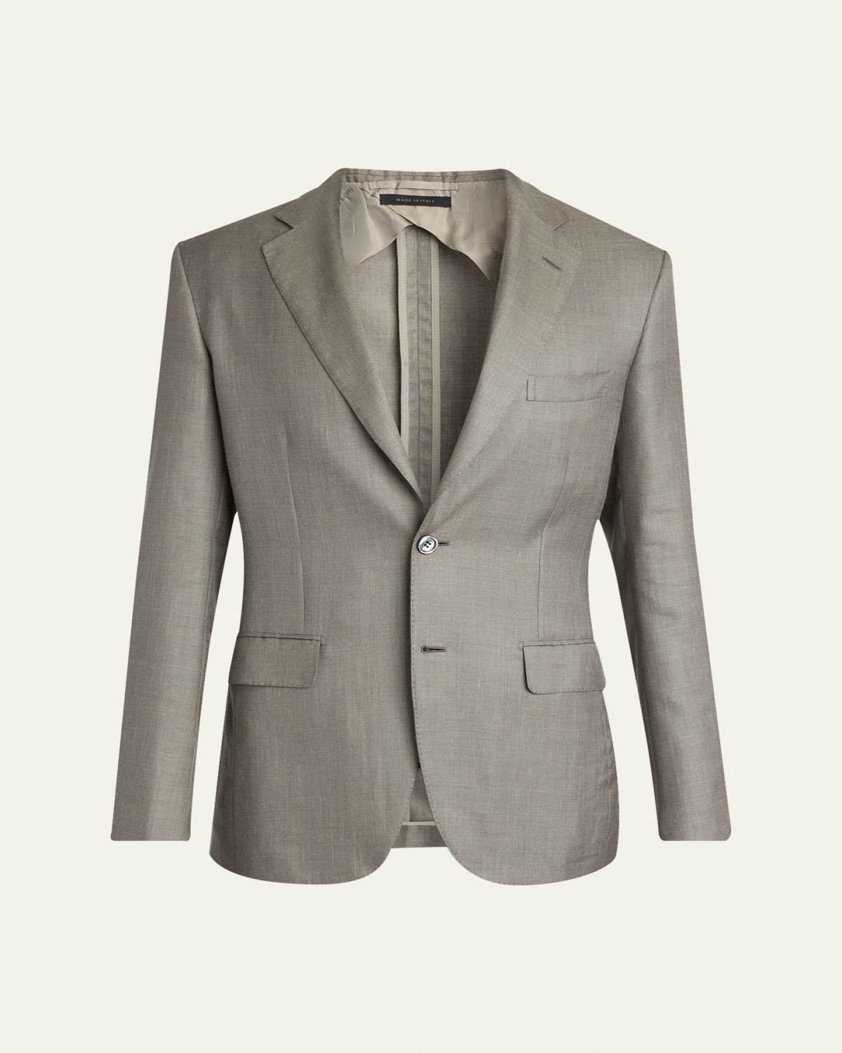 Brioni Men's Silk Twill Single-Breasted Sport Coat