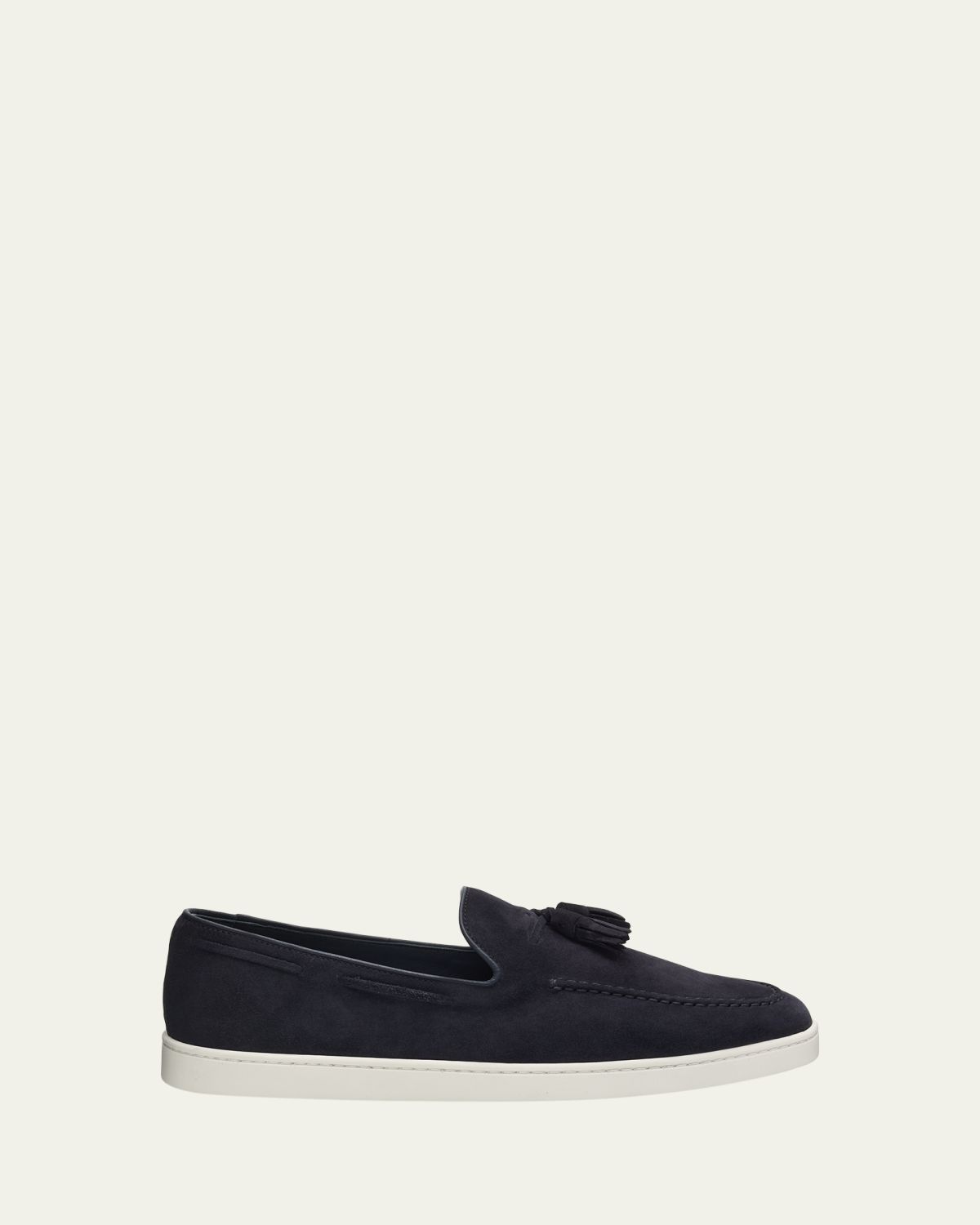 Church's Men's Ripley Suede Rubber-Sole Tassel Loafers