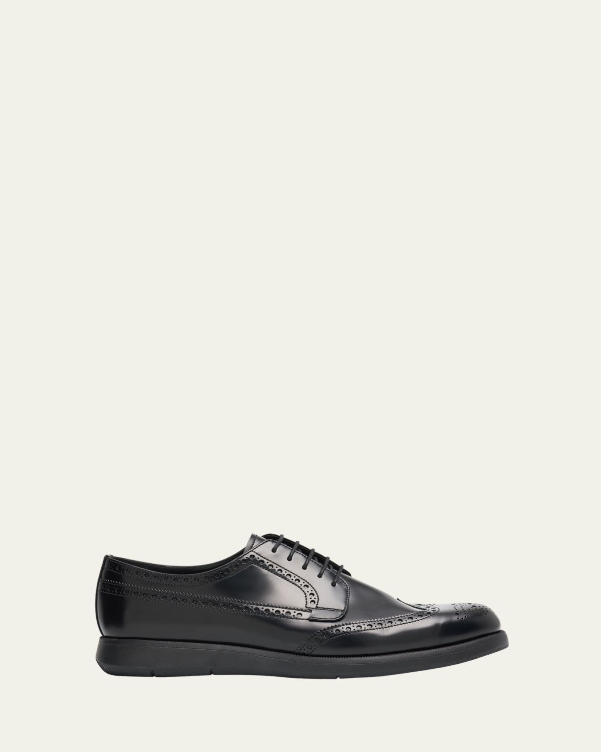 Church's Men's Ringmer Brogue Polished Fumé Leather Derby Shoes