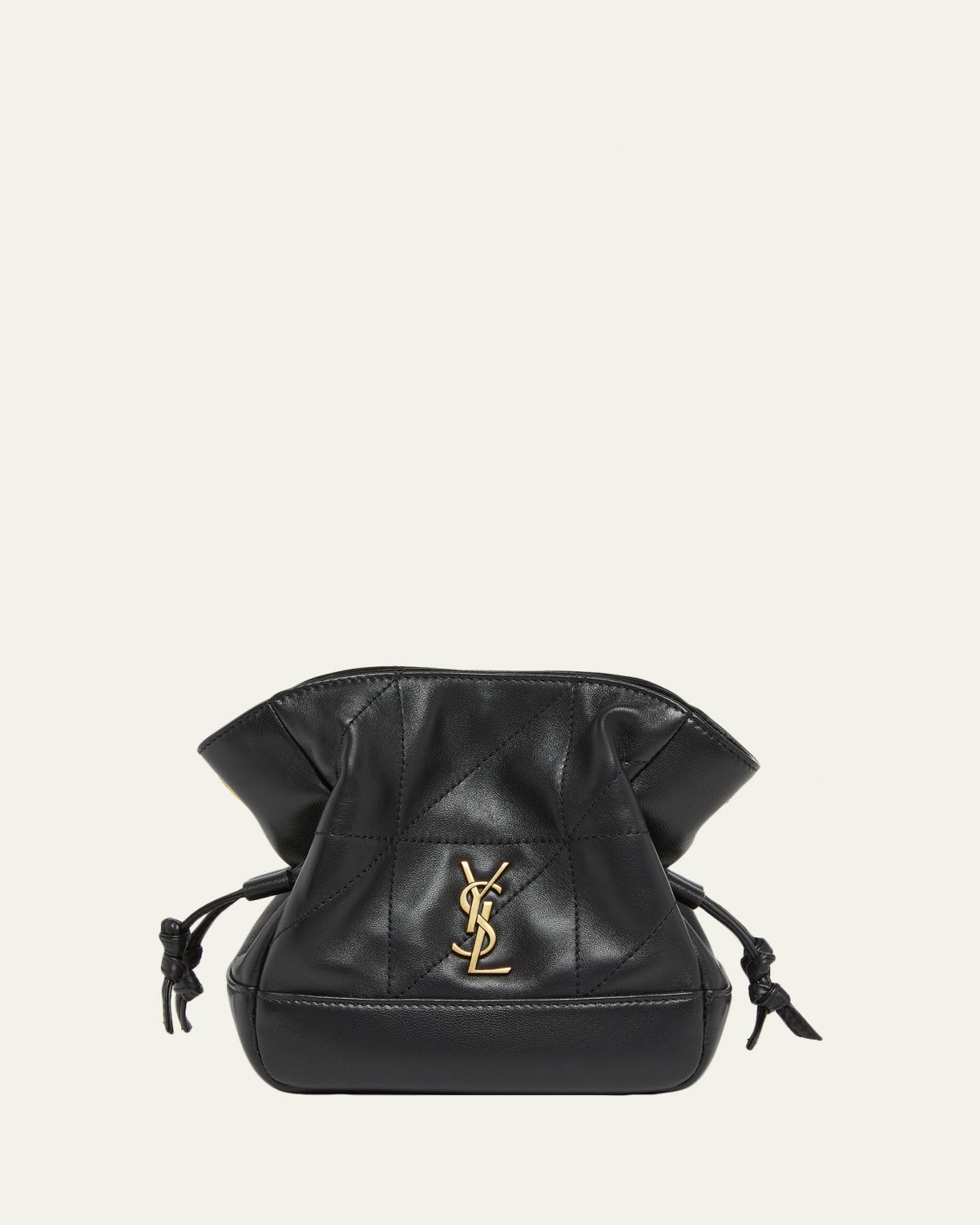 Saint Laurent Jamie Mini YSL Quilted Leather Shoulder Bag