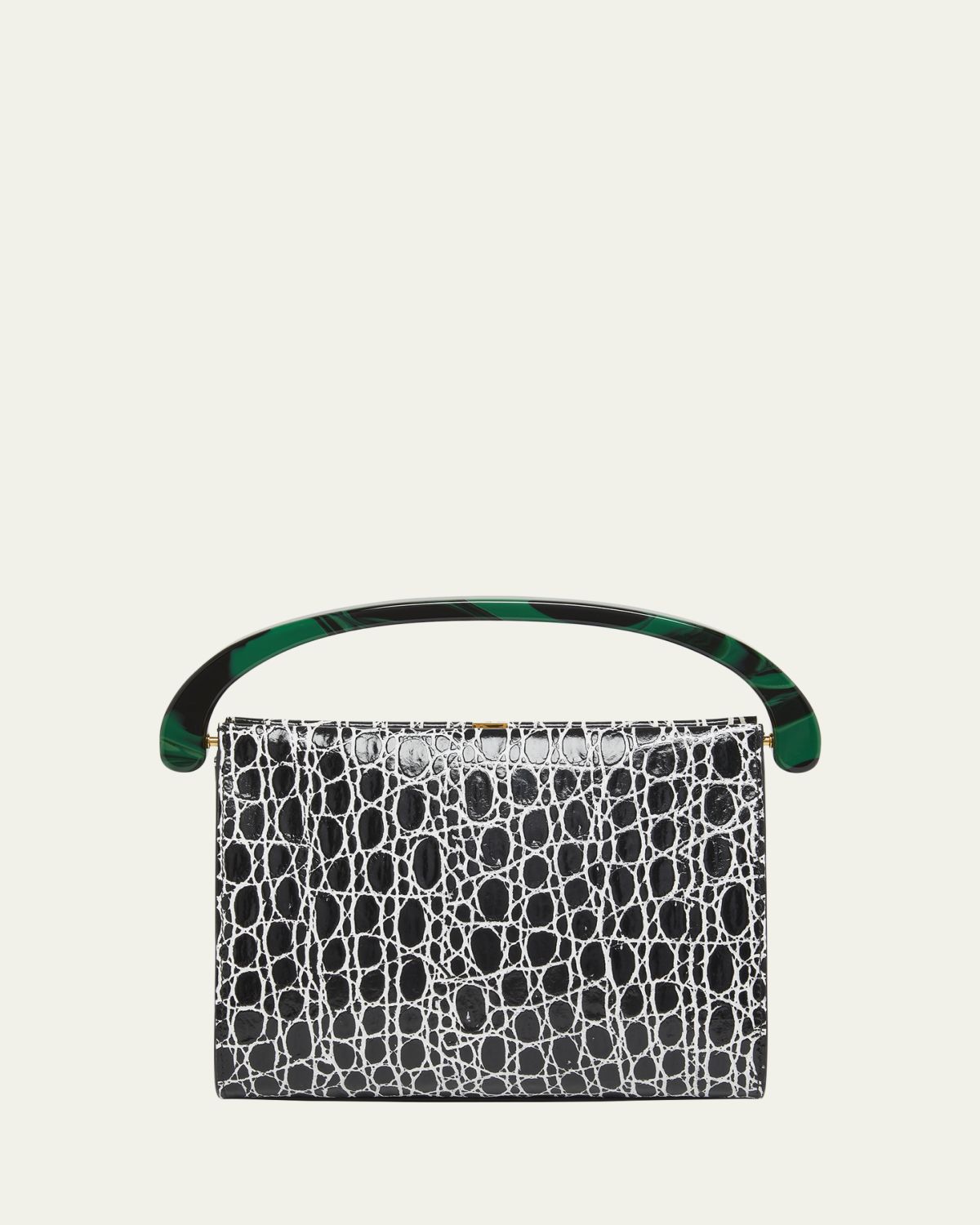 Dries Van Noten Croc-Embossed Leather Top-Handle Bag | Thumbnail 6 Dries Van Noten Croc-Embossed Leather Top-Handle Bag | Thumbnail 6