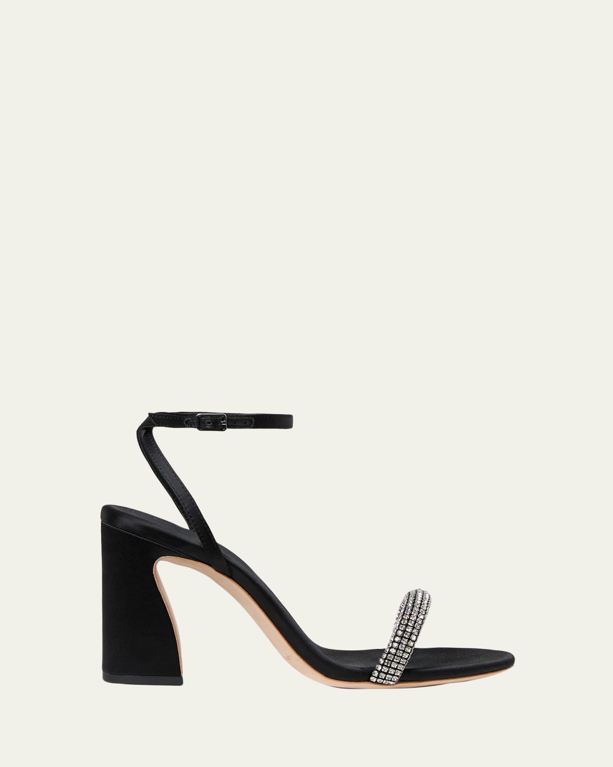 Loeffler Randall 90mm Malia Embellished Satin Curve Sandals | Thumbnail 6 Loeffler Randall 90mm Malia Embellished Satin Curve Sandals | Thumbnail 6