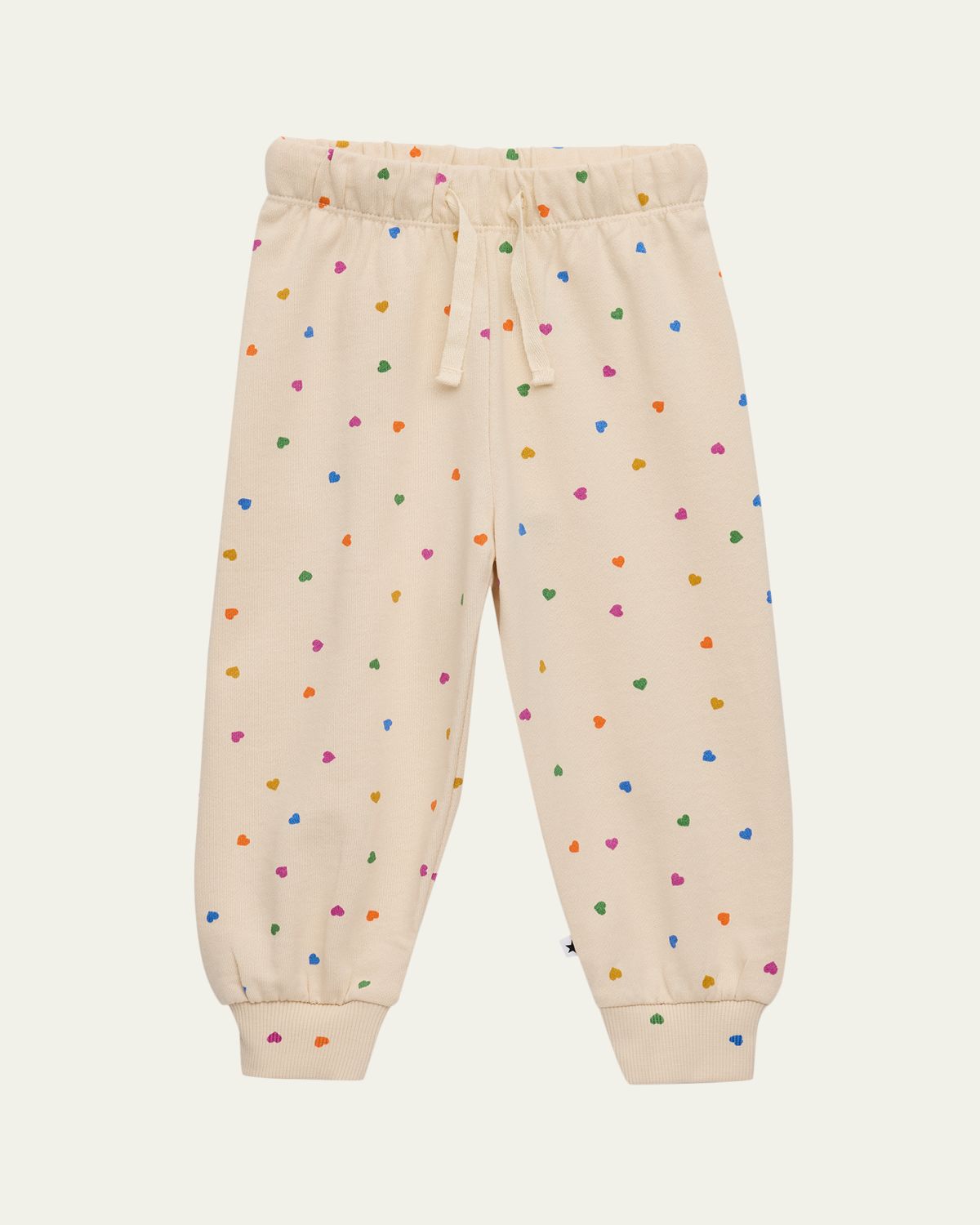 Molo Girl 's Simeon Organic Cotton Jogger Pants, Size 3M-2