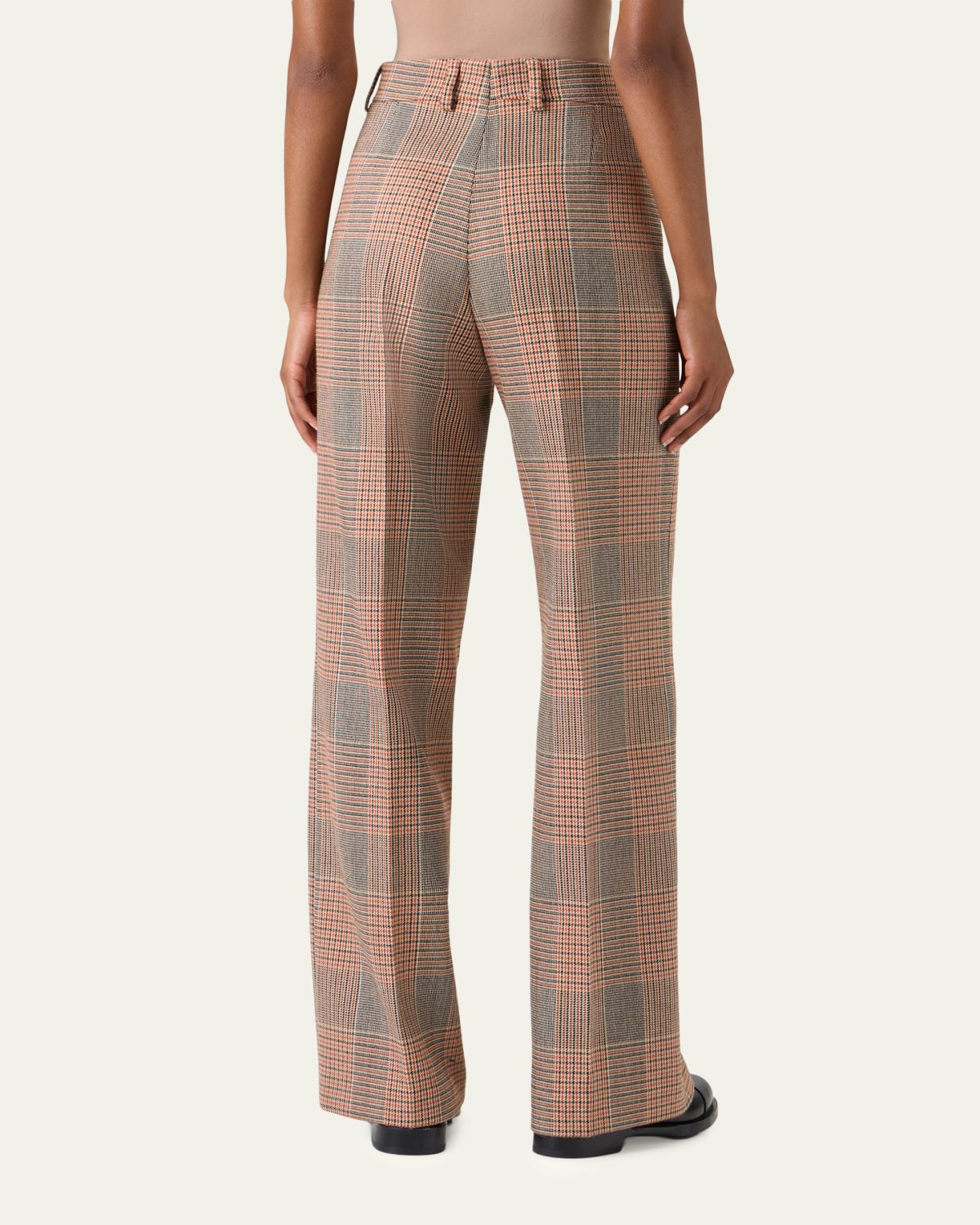 Akris punto Chiaro Glen Check Heavy Wool Twill Pants | Thumbnail 2 Akris punto Chiaro Glen Check Heavy Wool Twill Pants | Thumbnail 2