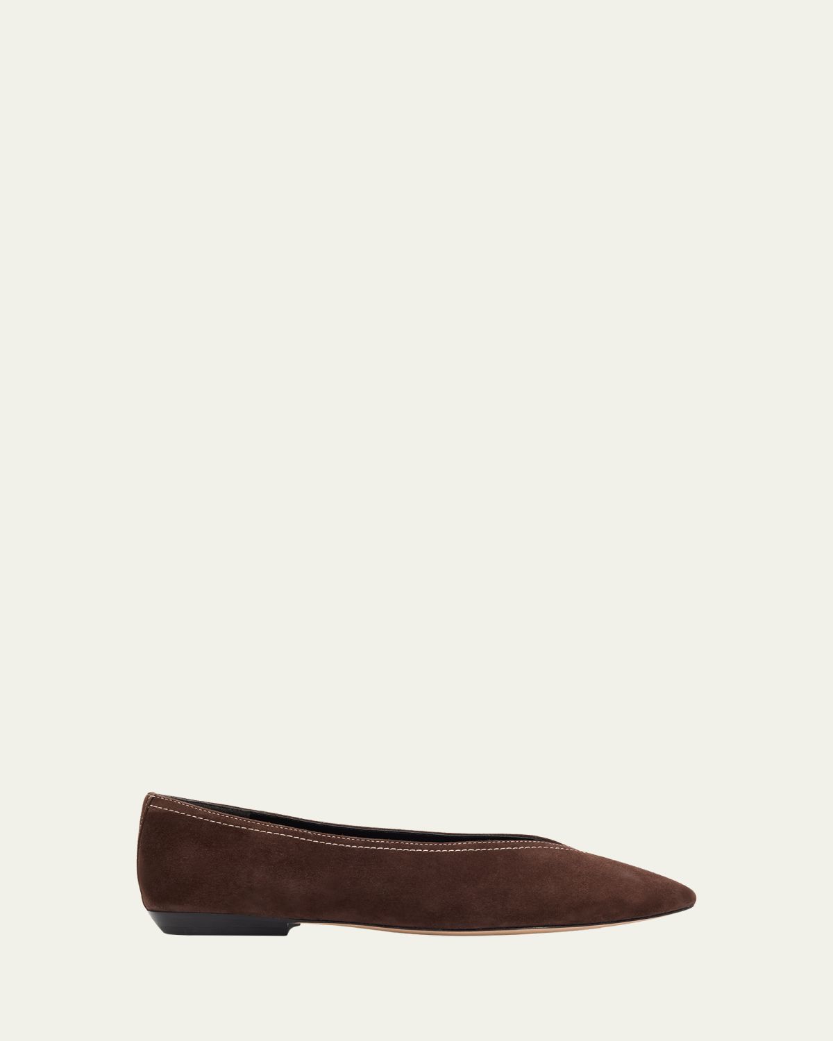 Veronica Beard Bancroft Suede Ballerina Flats | Thumbnail 4 Veronica Beard Bancroft Suede Ballerina Flats | Thumbnail 4
