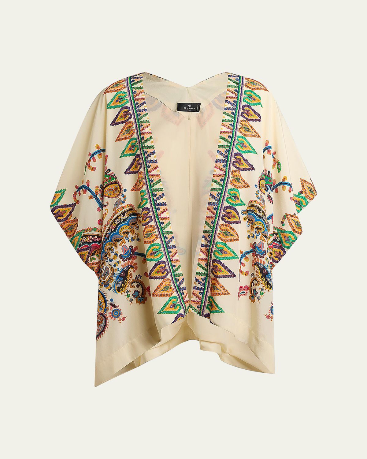 Etro Paisley-Print Beach Coverup