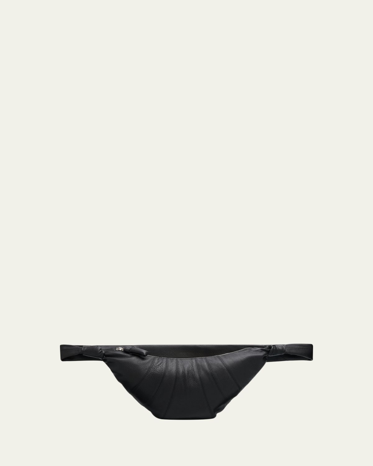 LEMAIRE Men's Medium Croissant Leather Crossbody Bag
