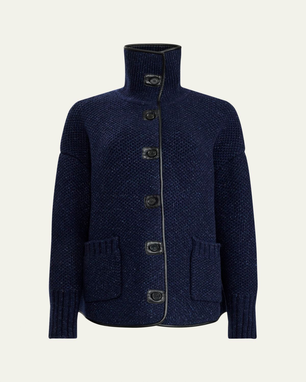 Altuzarra Llewellyn Funnel-Neck Wool Jacket