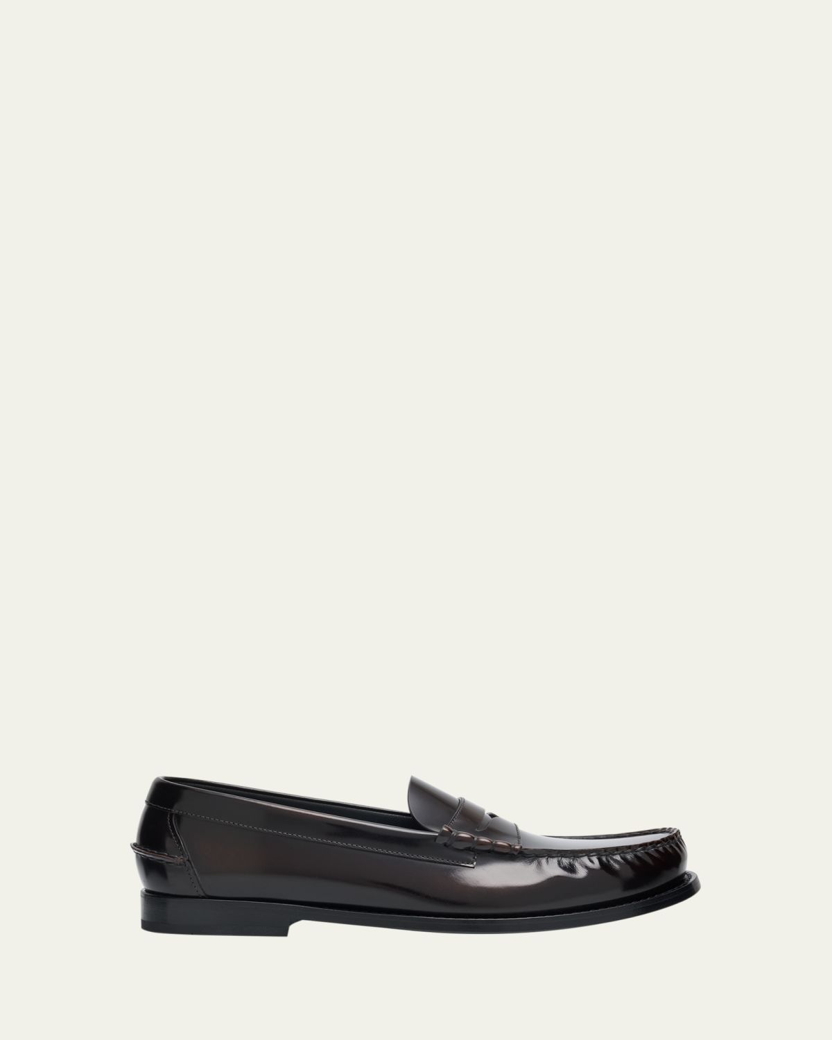 Church's Men's Rowley Polished Fume Leather Loafers