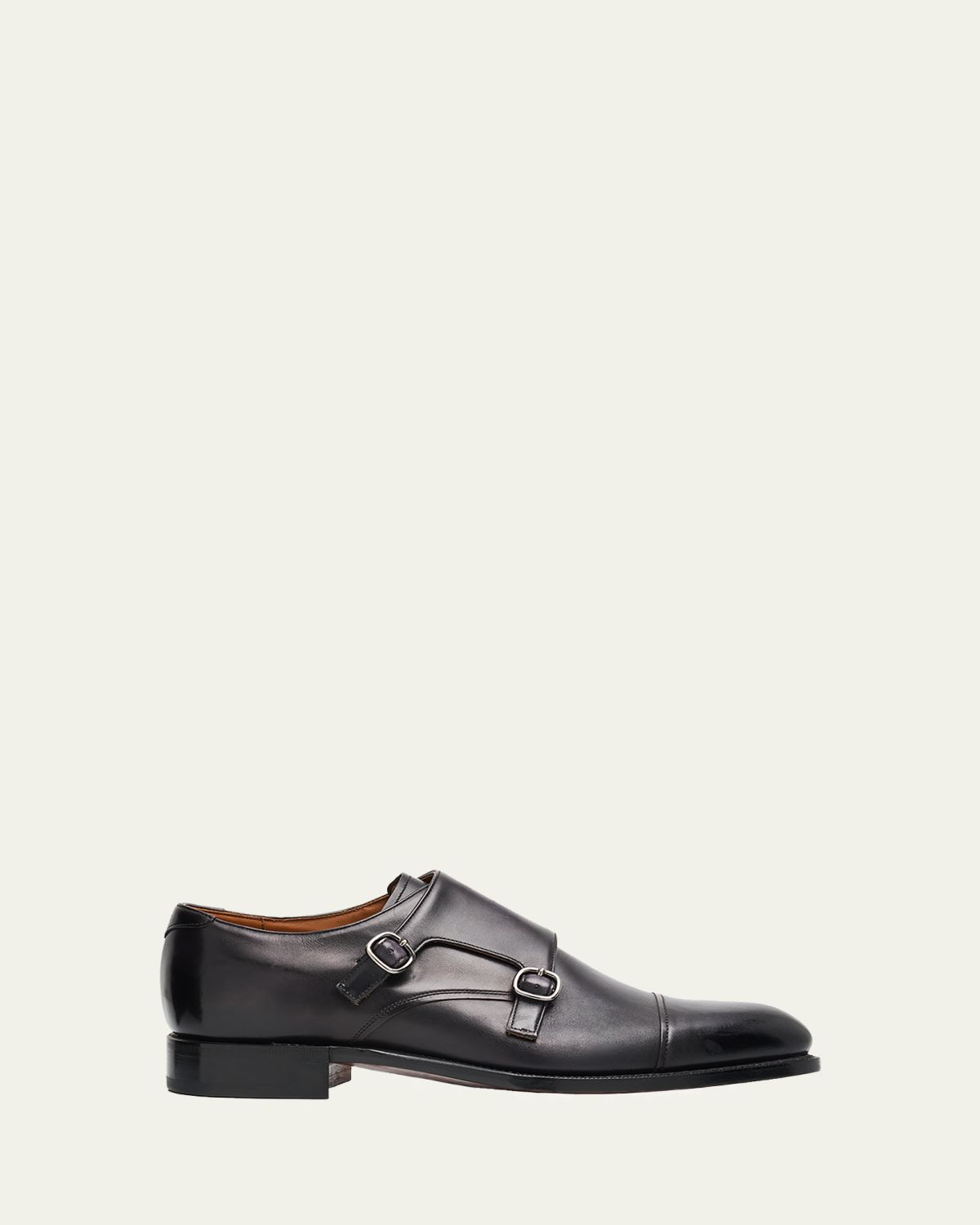 Church's Men's Notting Hill Leather Double-Monk Strap Loafers | Thumbnail 4