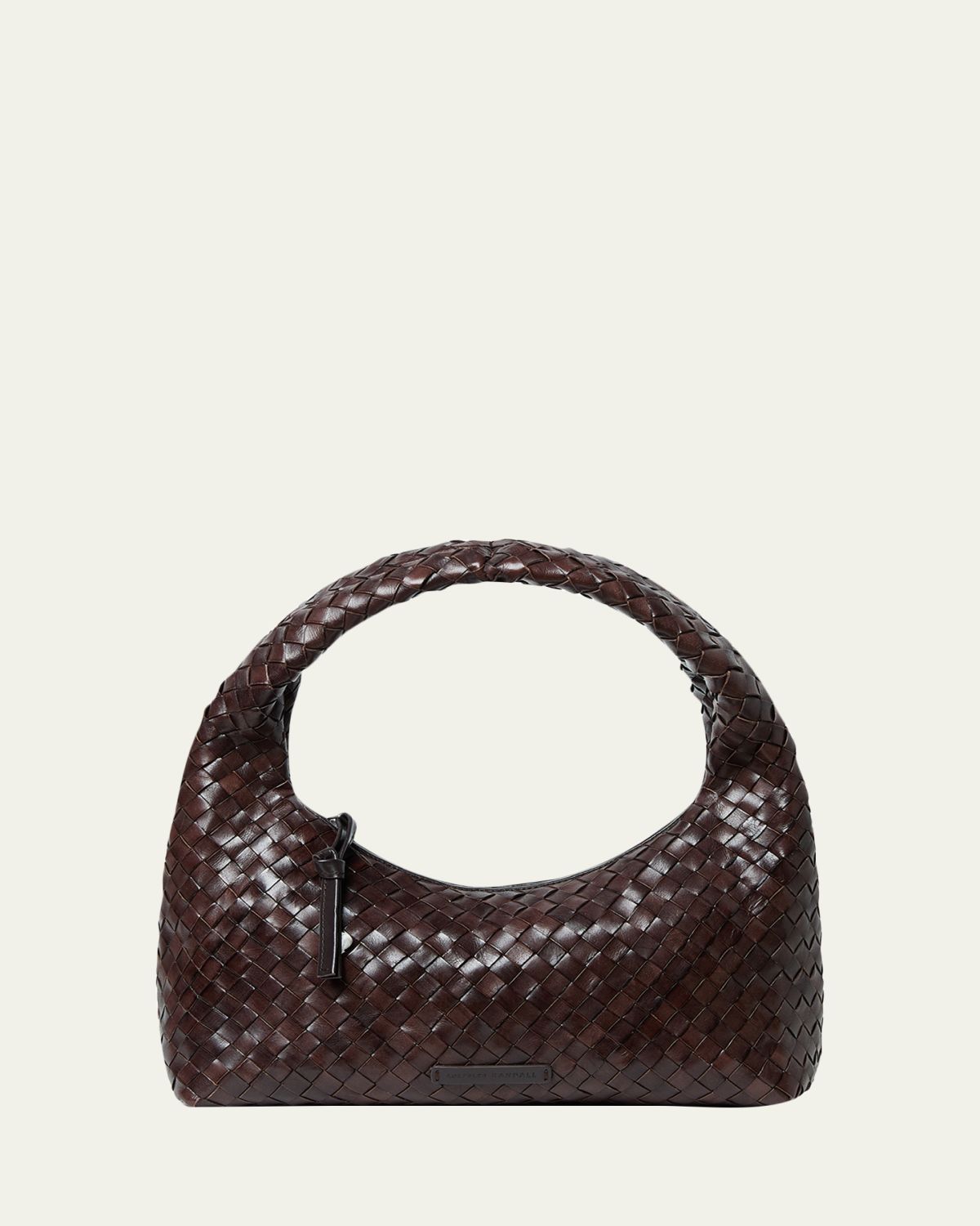Loeffler Randall Mercer Mini Woven Leather Shoulder Bag