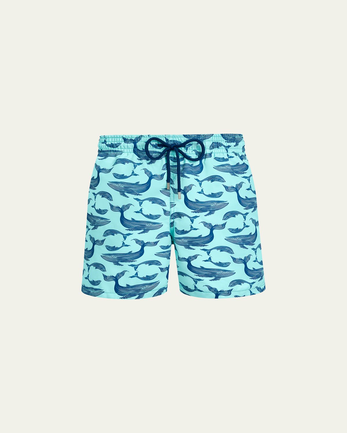 Vilebrequin Men's Whale-Print Recycled Swim Trunks