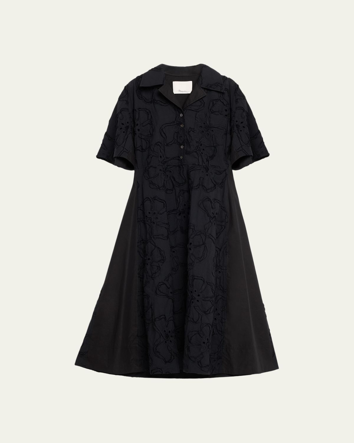 3.1 Phillip Lim Floral Embroidered Midi Shirtdress | Thumbnail 10 3.1 Phillip Lim Floral Embroidered Midi Shirtdress | Thumbnail 10