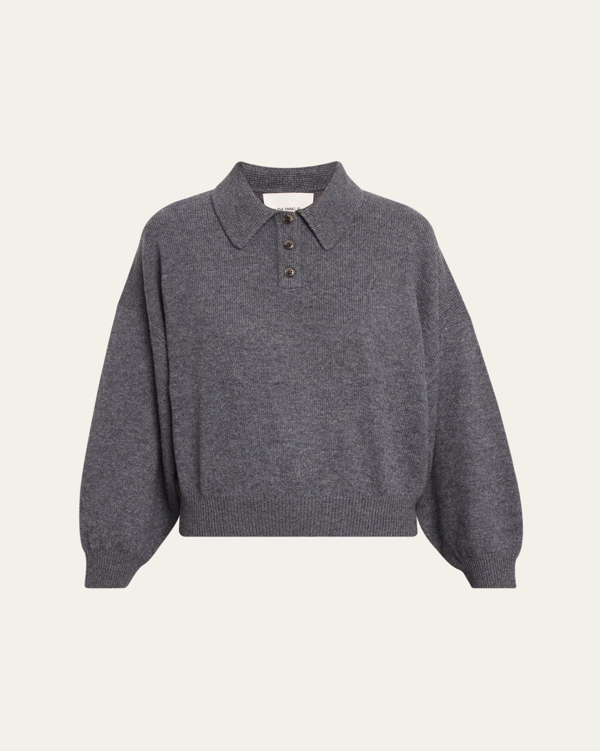 Lisa Yang Etta Cashmere Polo Sweater