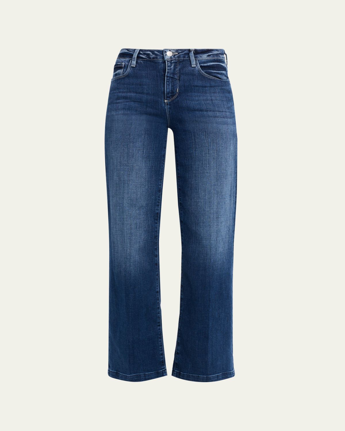 L 'Agence Scottie Wide-Leg Jeans