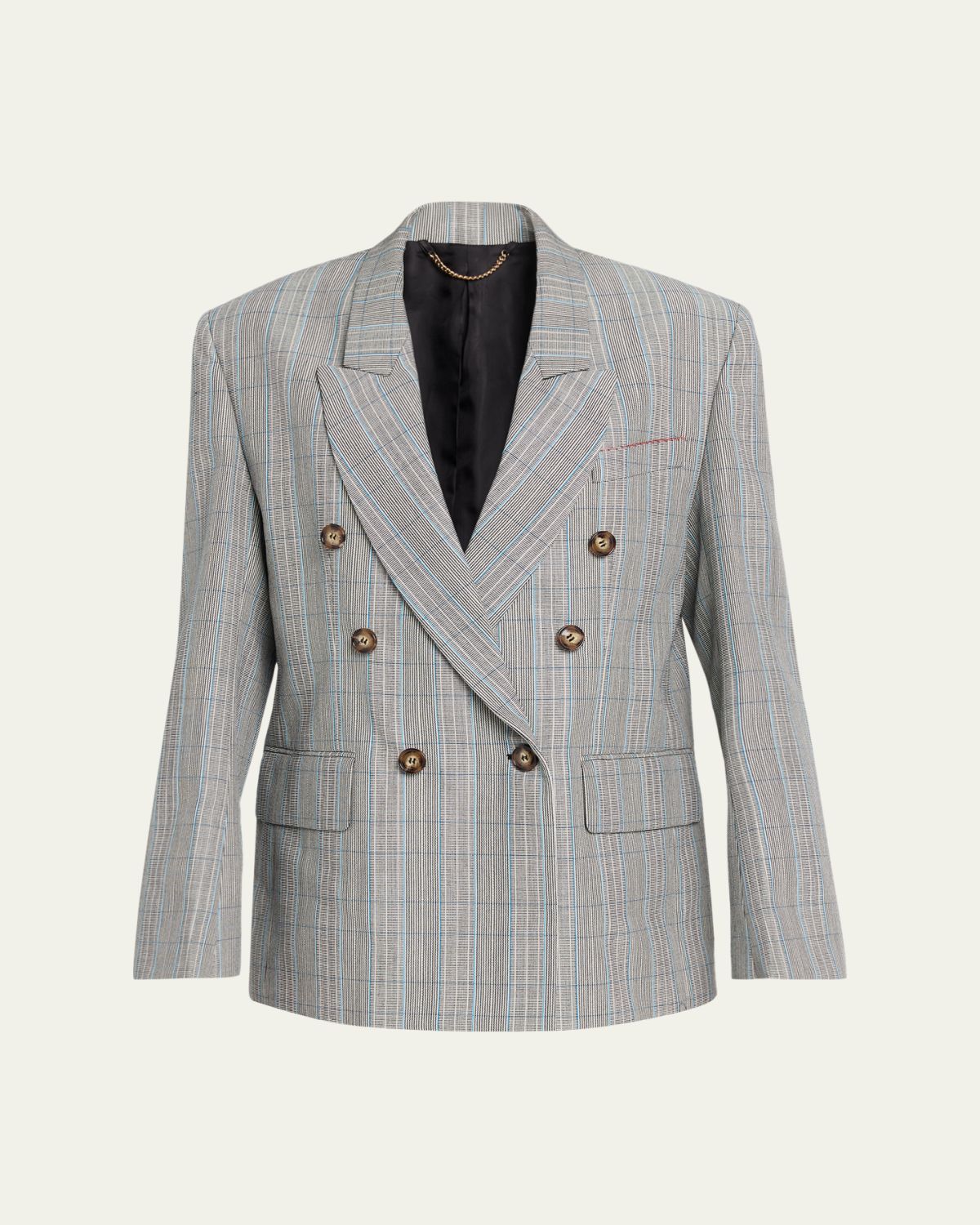 Victoria Beckham Double-Breasted Wool Jacket