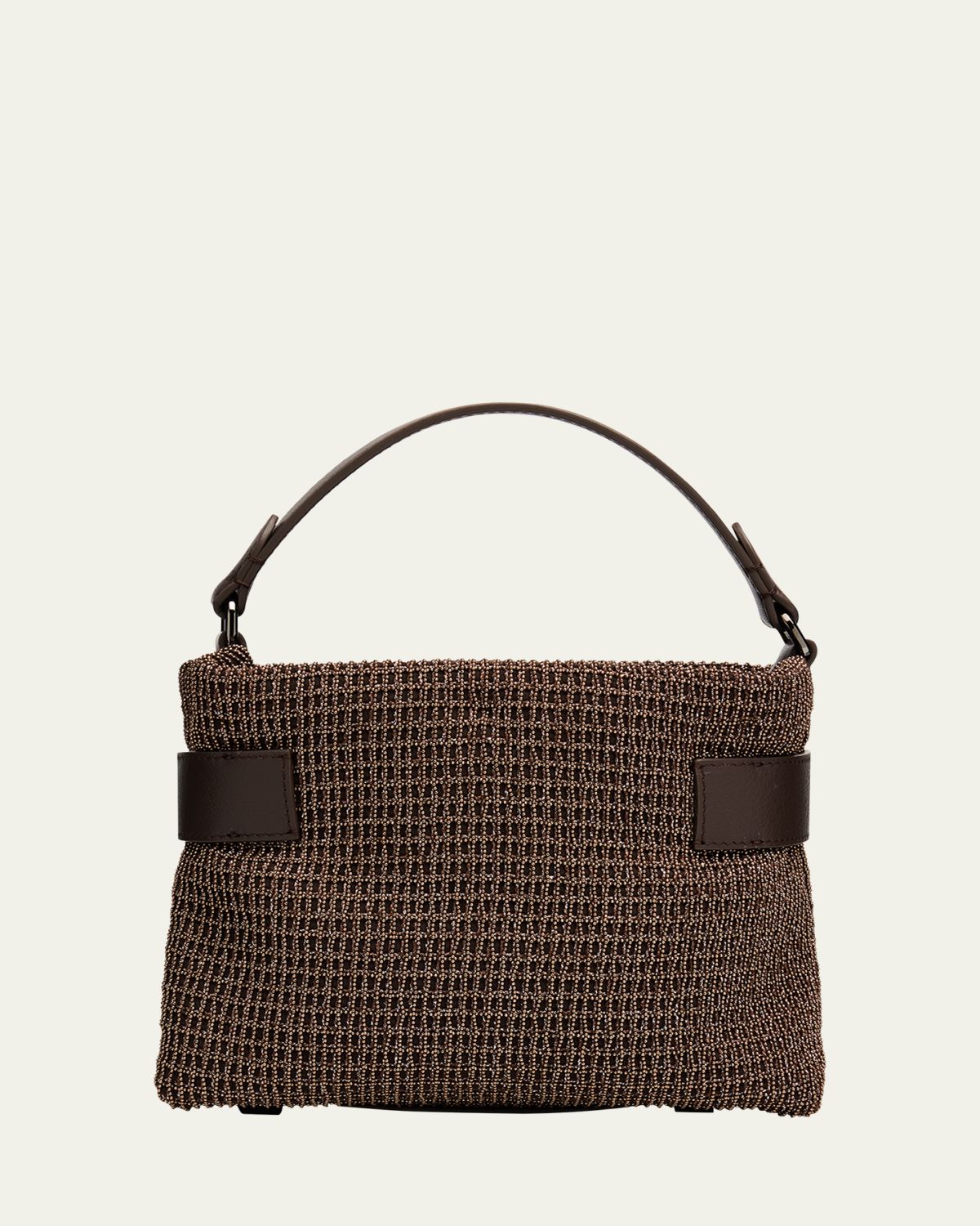 Brunello Cucinelli Essence 3D Monili Top Handle Bag
