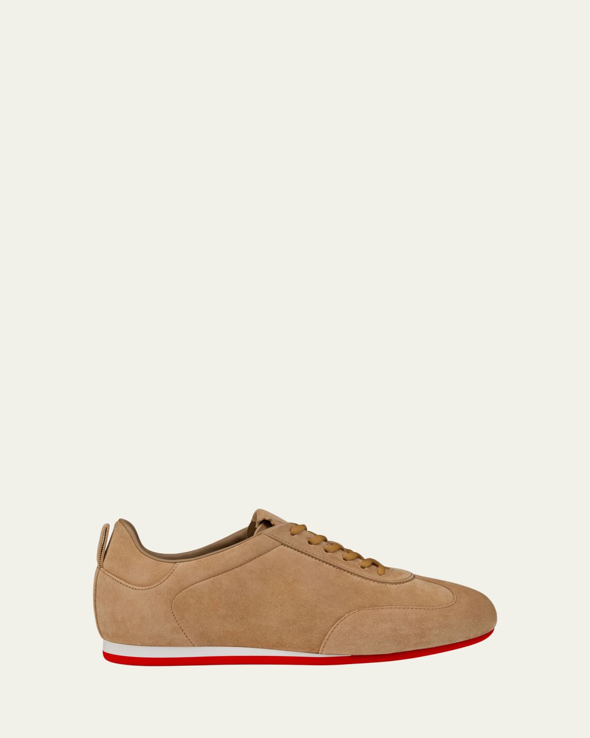 Christian Louboutin Eleonora Flex Suede Low-Top Sneakers | Thumbnail 4
