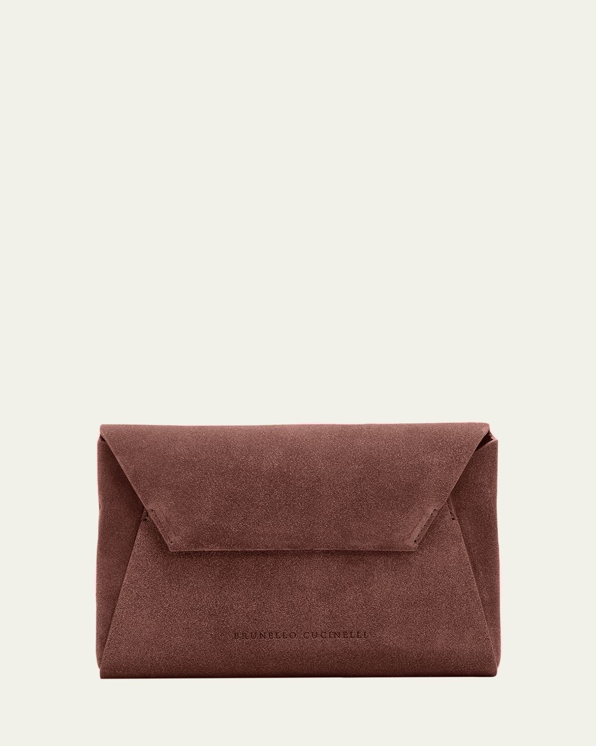 Brunello Cucinelli Suede Envelope Pochette Clutch Bag | Thumbnail 6 Brunello Cucinelli Suede Envelope Pochette Clutch Bag | Thumbnail 6