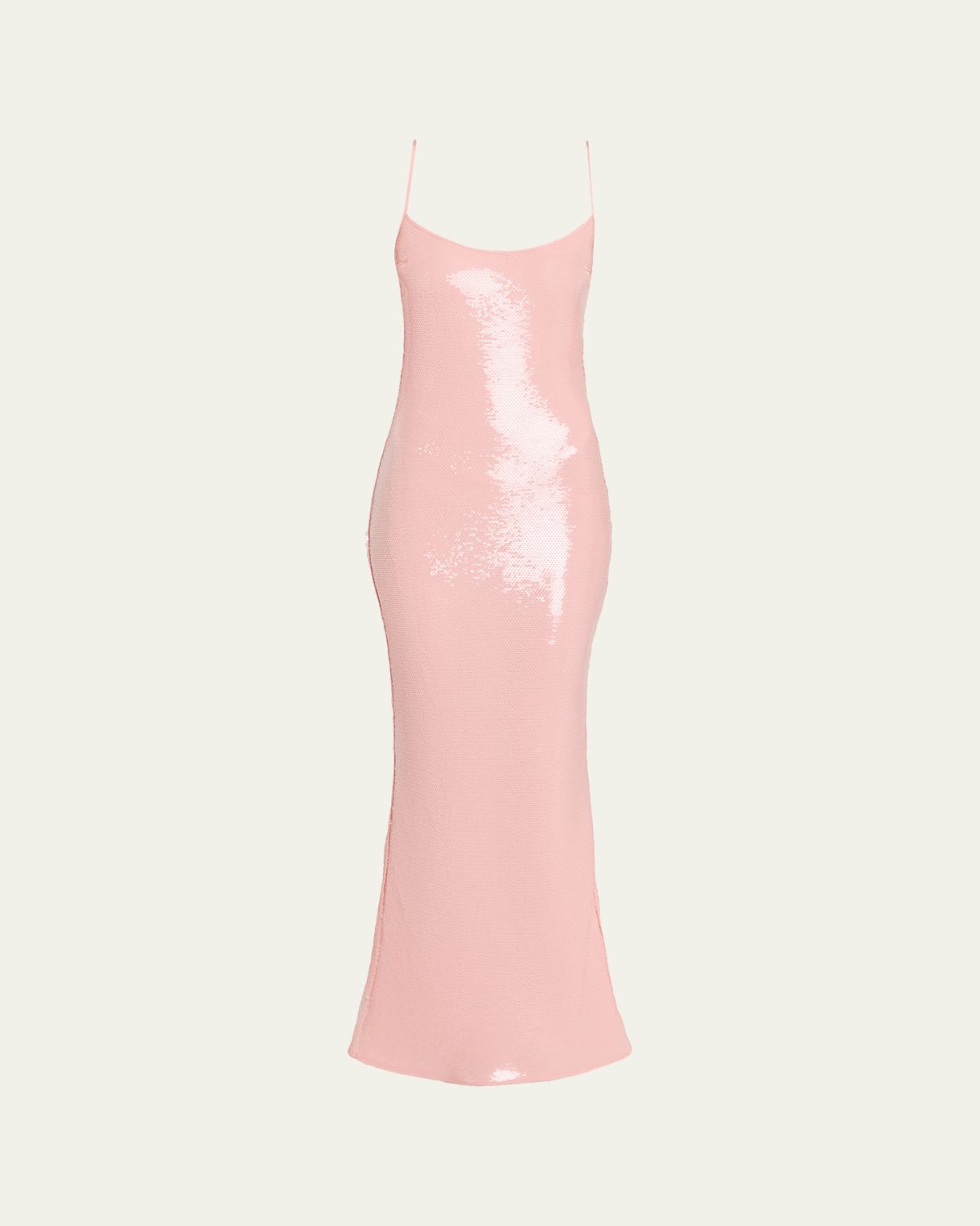 The New Arrivals by Ilkyaz Ozel Isis Scoop-Neck Sequin Column Gown