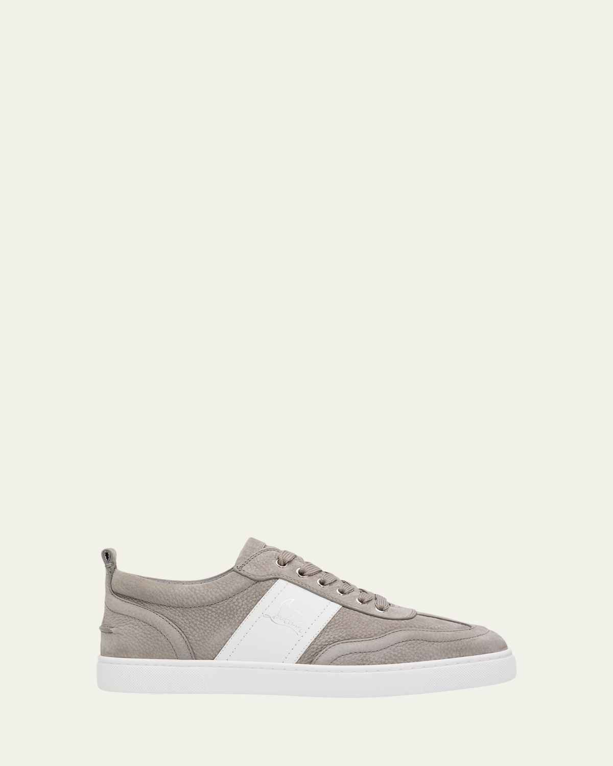 Christian Louboutin Men's Retero Nubuck Leather Low-Top Sneakers | Thumbnail 4 Christian Louboutin Men's Retero Nubuck Leather Low-Top Sneakers | Thumbnail 4